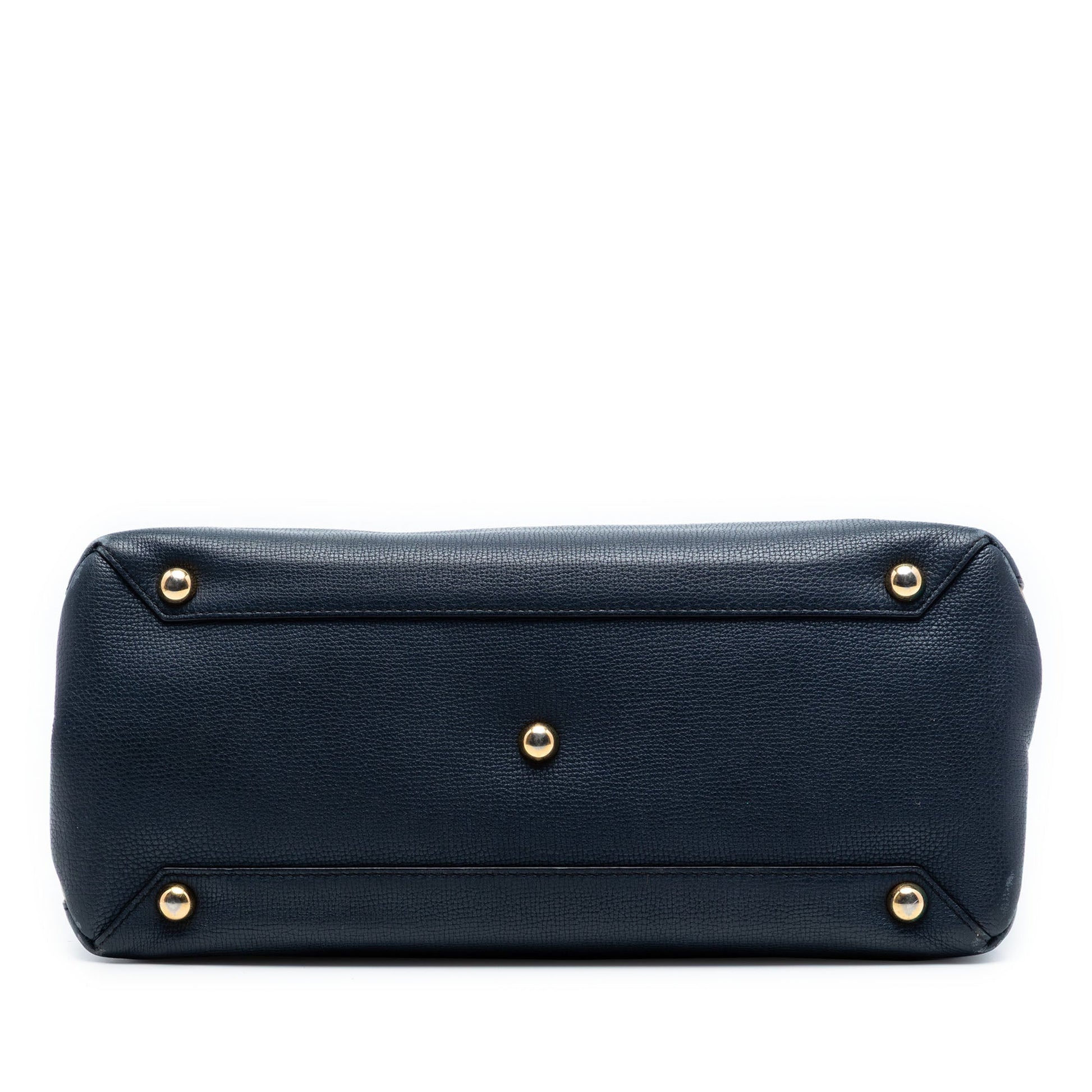 Burberry Medium Leather and House Check Banner Satchel