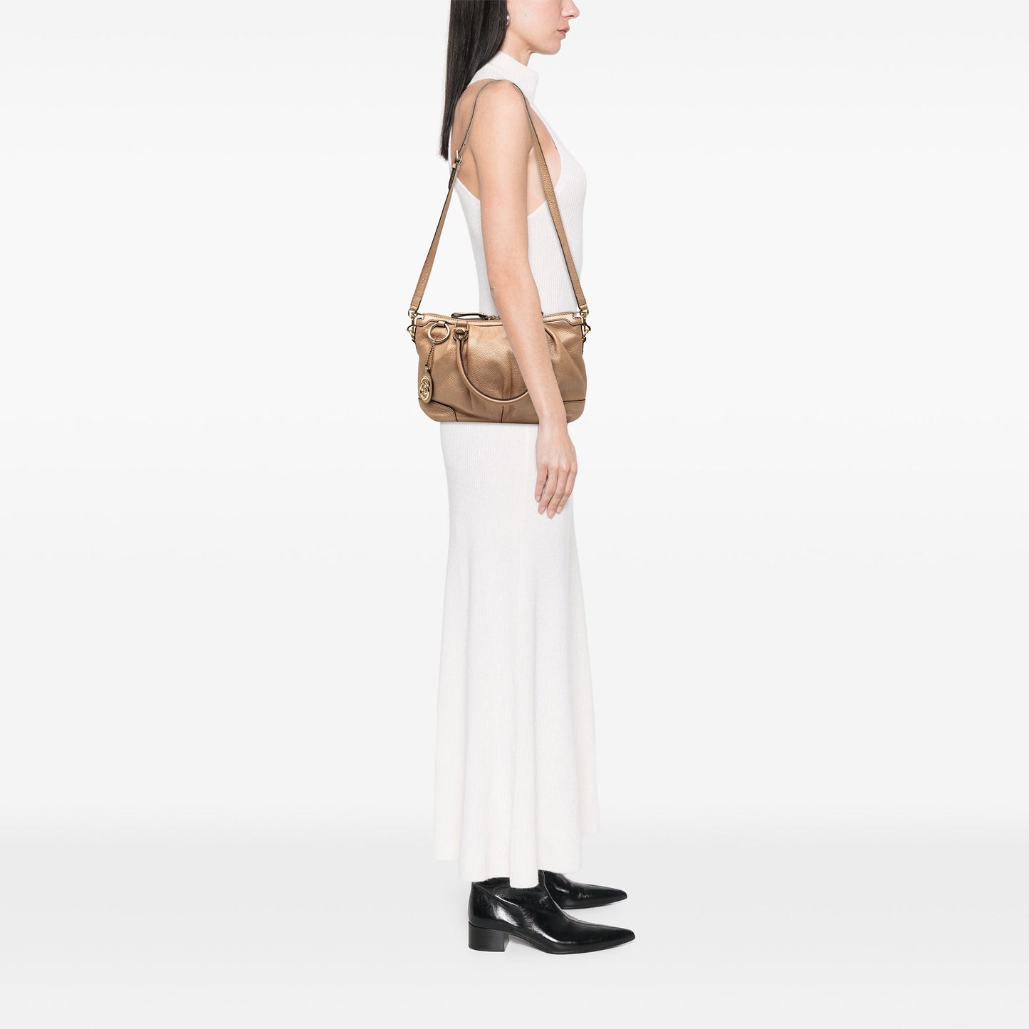 Gucci Calfskin Sukey Satchel