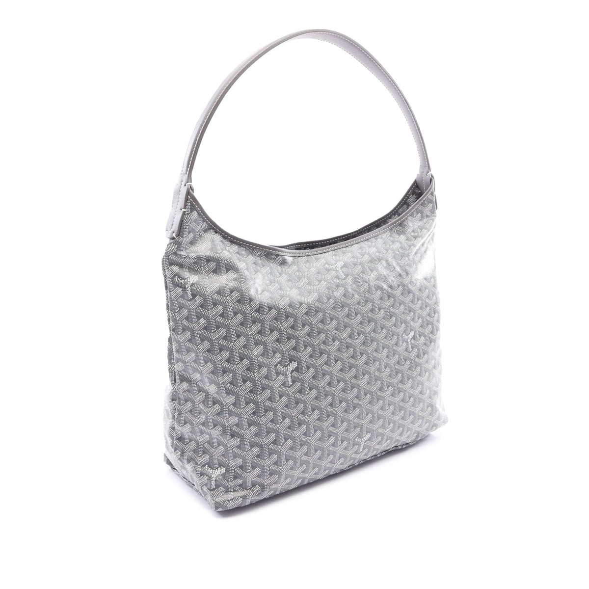 Goyard Goyardine Boheme Hobo — Gray