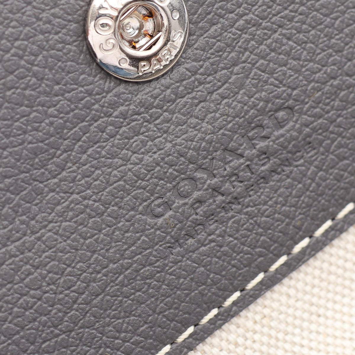 Goyard Goyardine Boheme Hobo — Gray