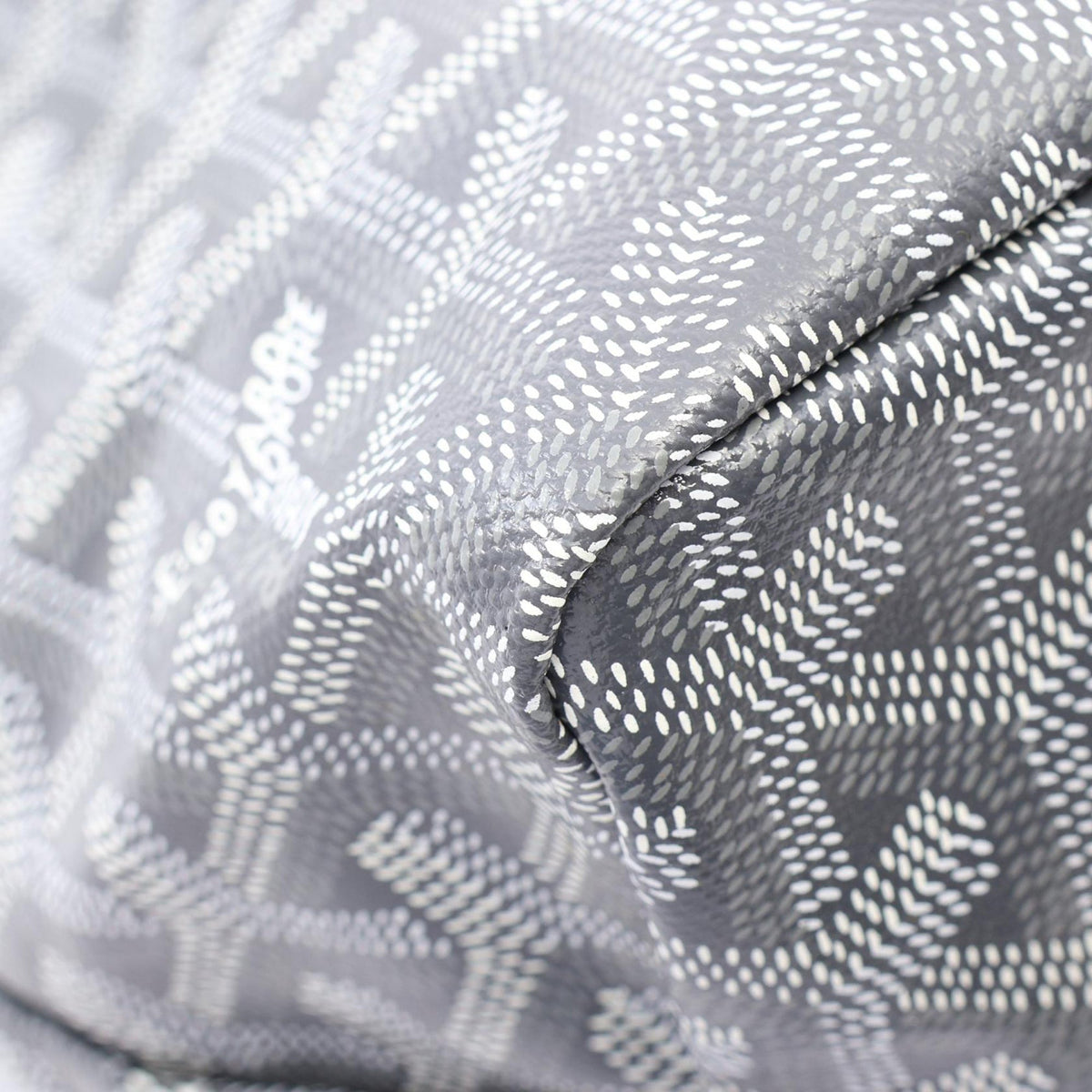 Goyard Goyardine Boheme Hobo — Gray