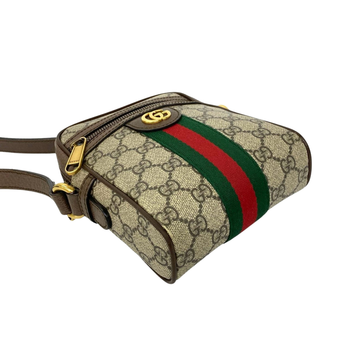 Gucci Mini GG Supreme Web Ophidia Messenger Bag