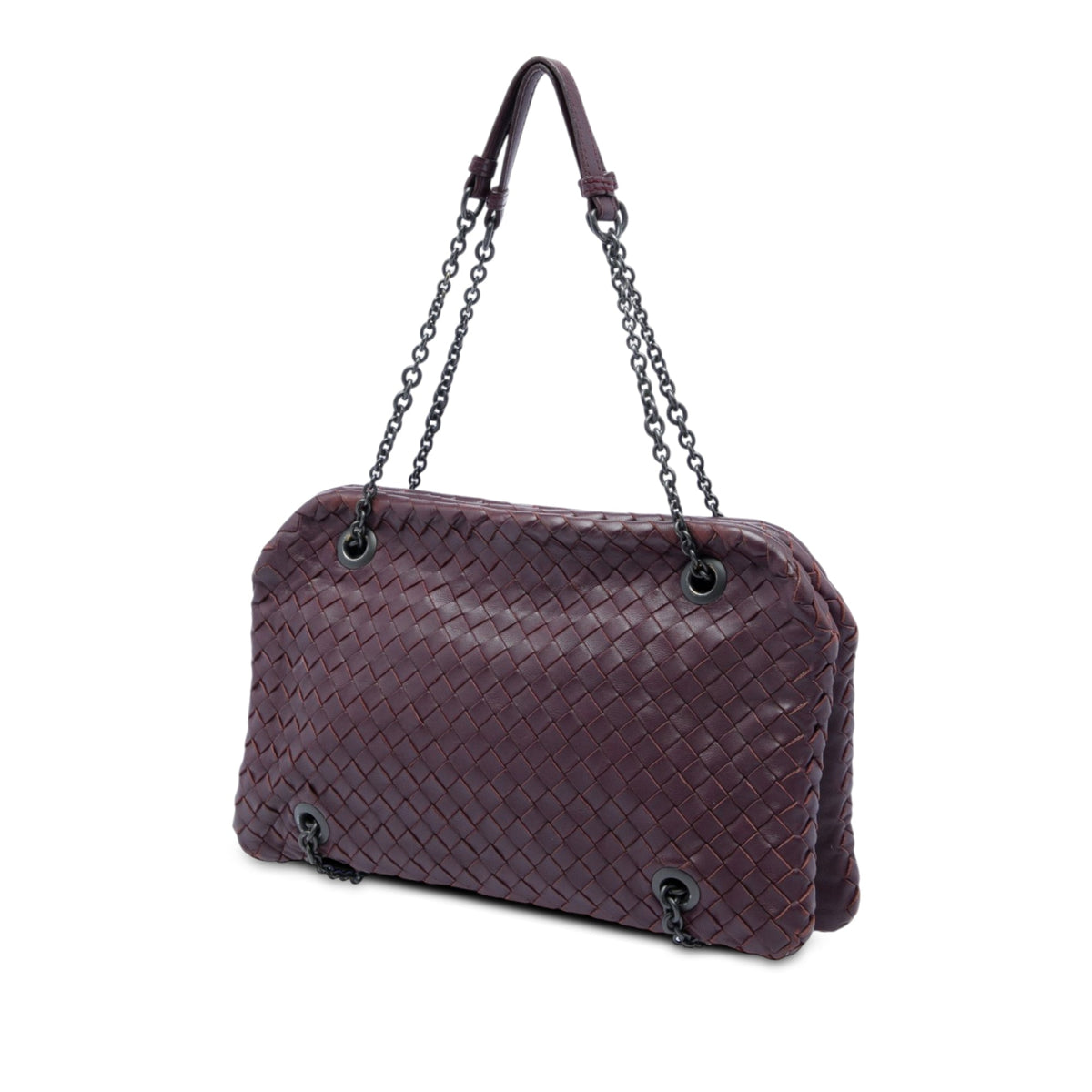 Bottega Veneta Nappa Intrecciato Duo Shoulder Bag
