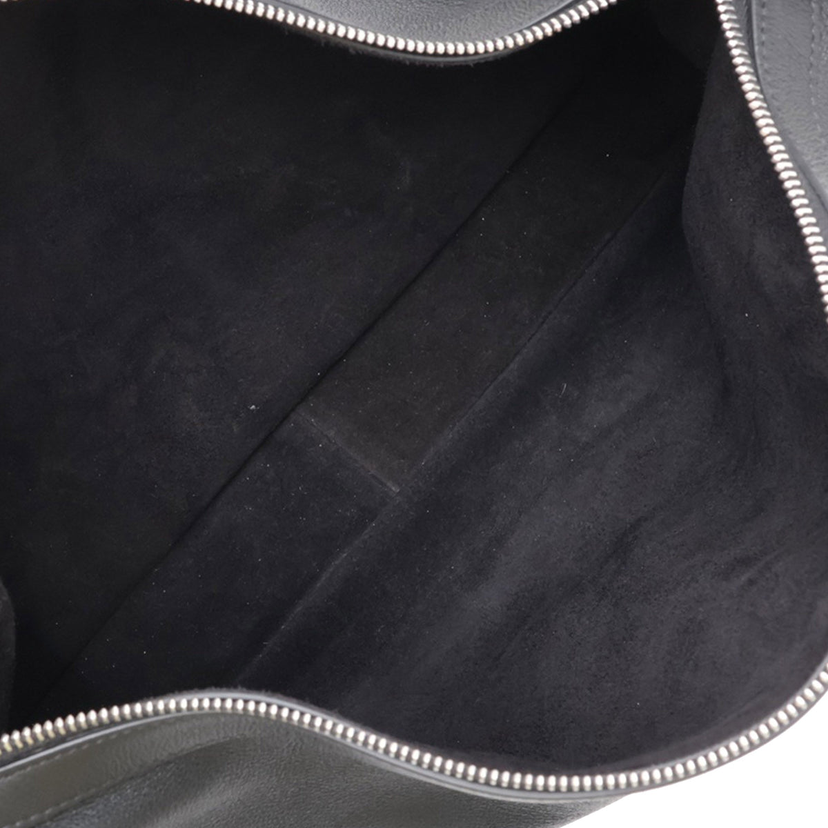 Celine Large Leather Strap Romy — Black
