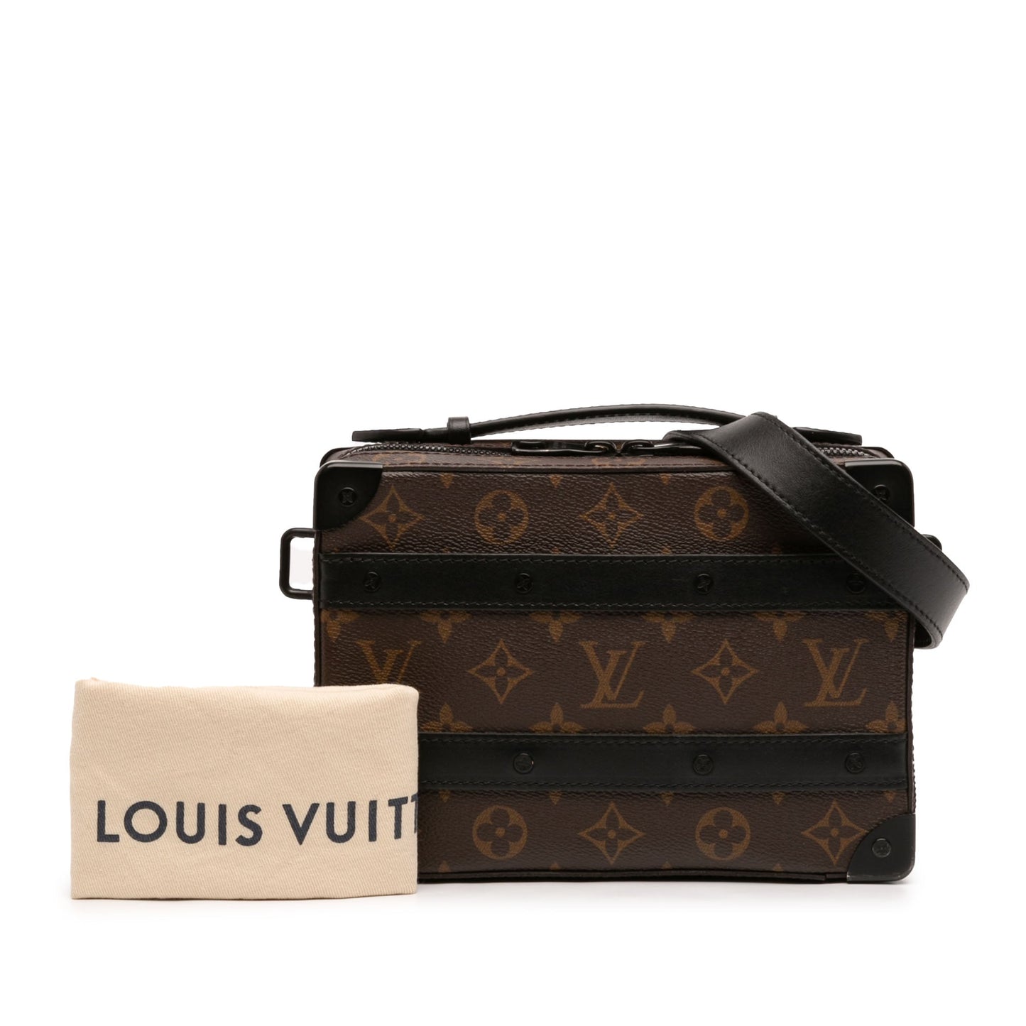 Louis Vuitton Monogram Macassar Handle Soft Trunk