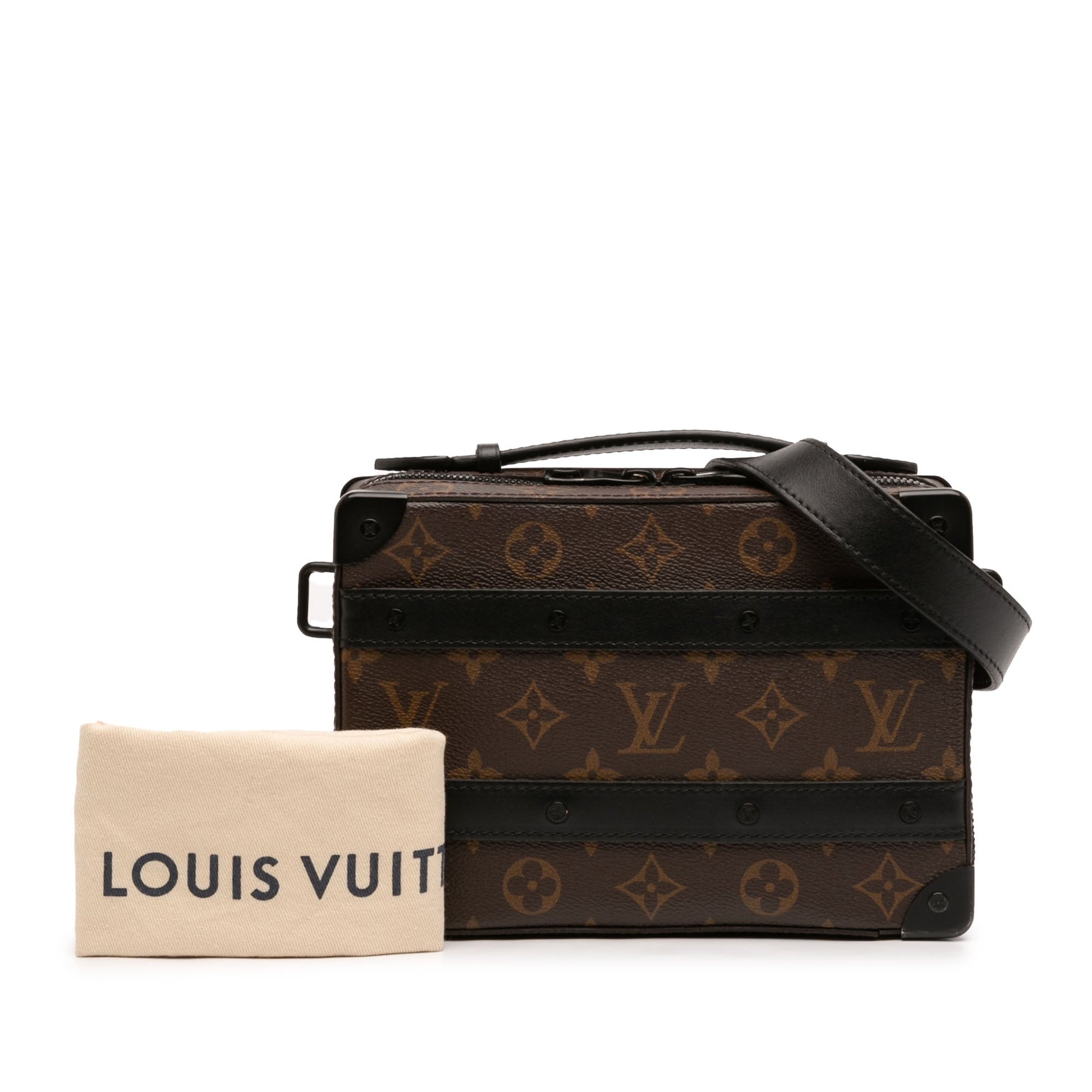 Louis Vuitton Monogram Macassar Handle Soft Trunk