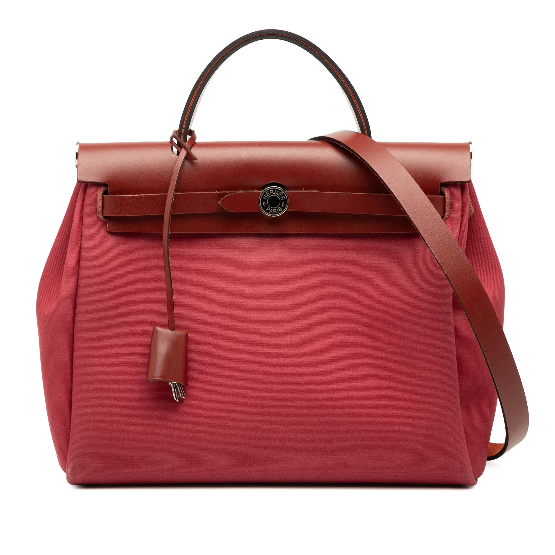 Hermès Toile Herbag Zip Retourne Verso 31