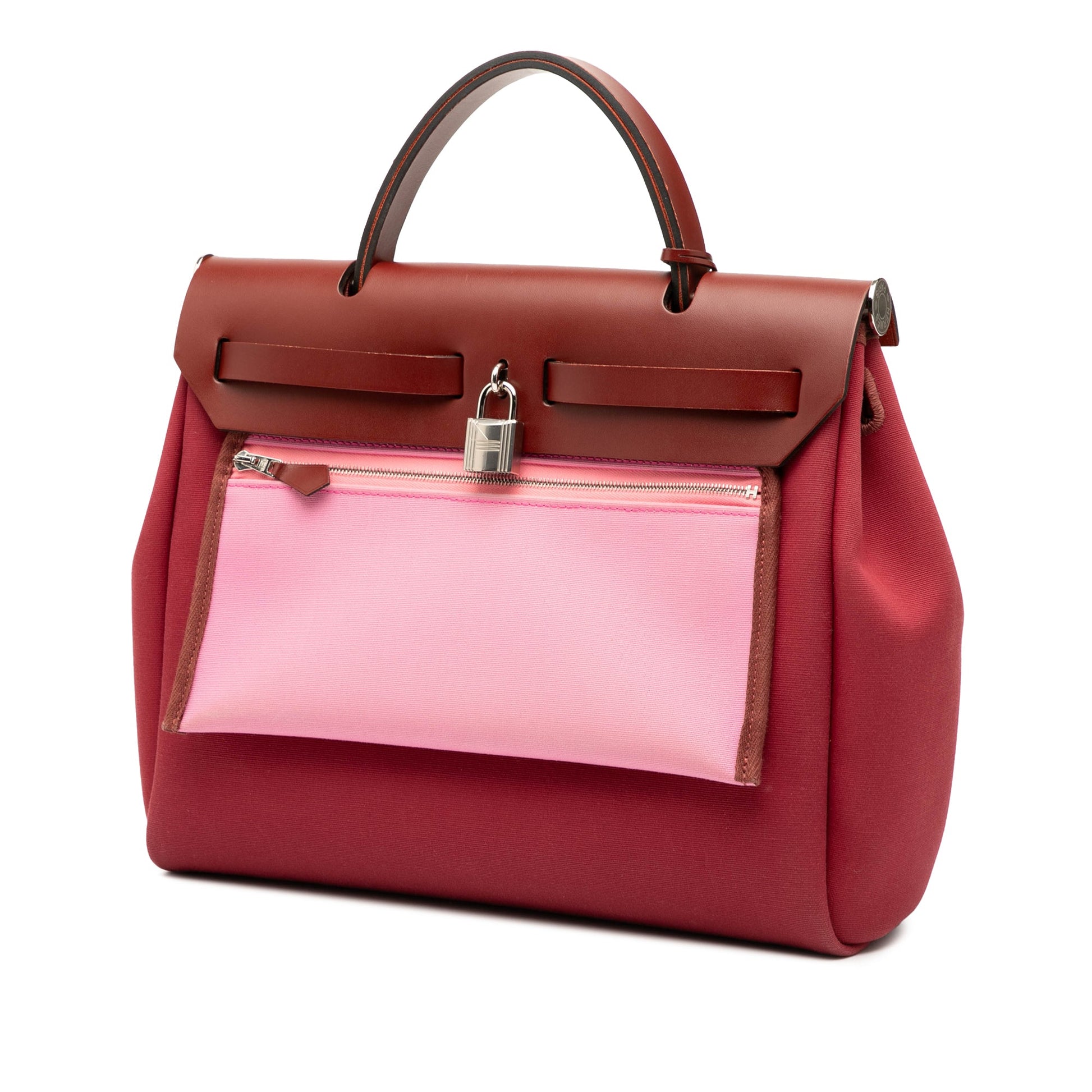 Hermès Toile Herbag Zip Retourne Verso 31