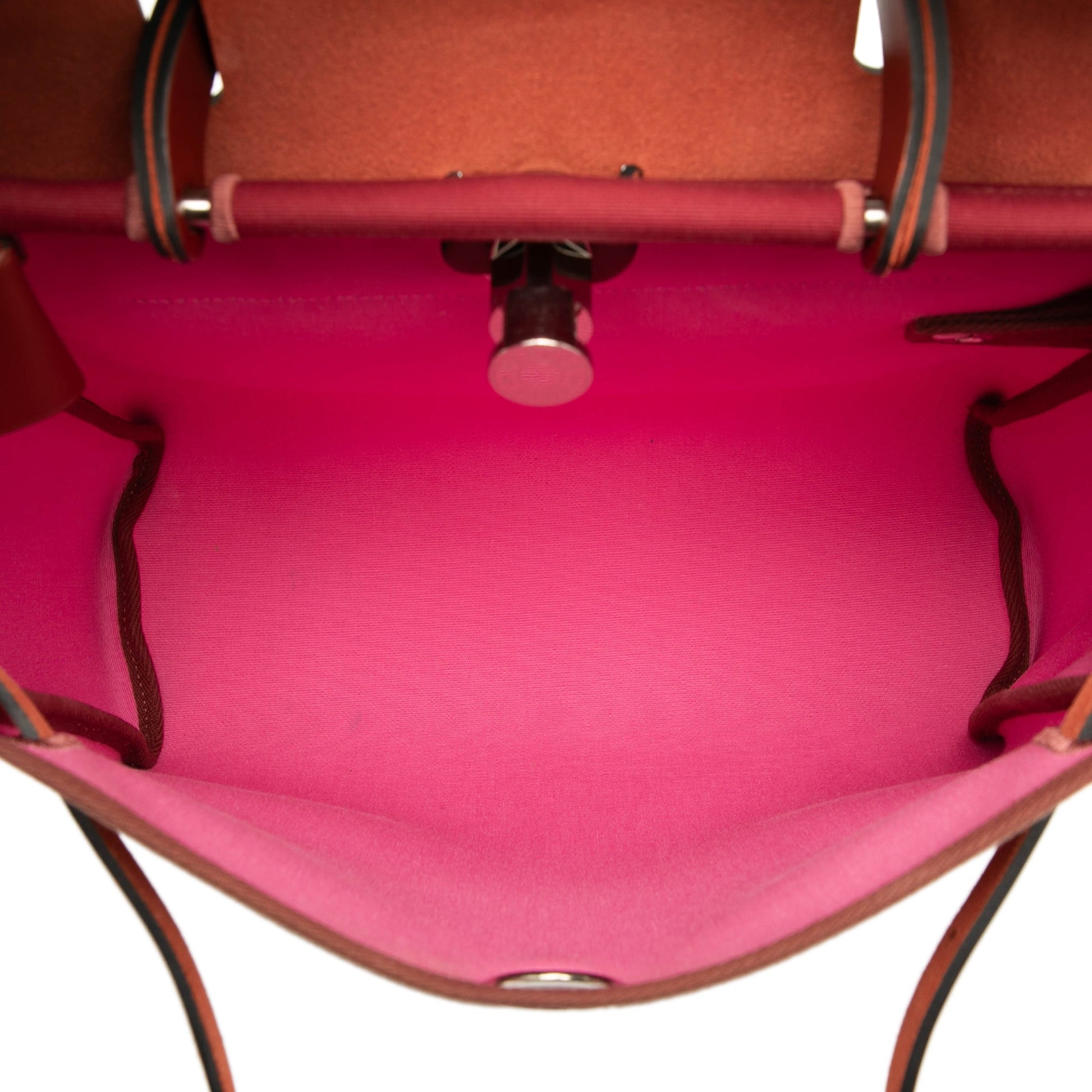 Hermès Toile Herbag Zip Retourne Verso 31