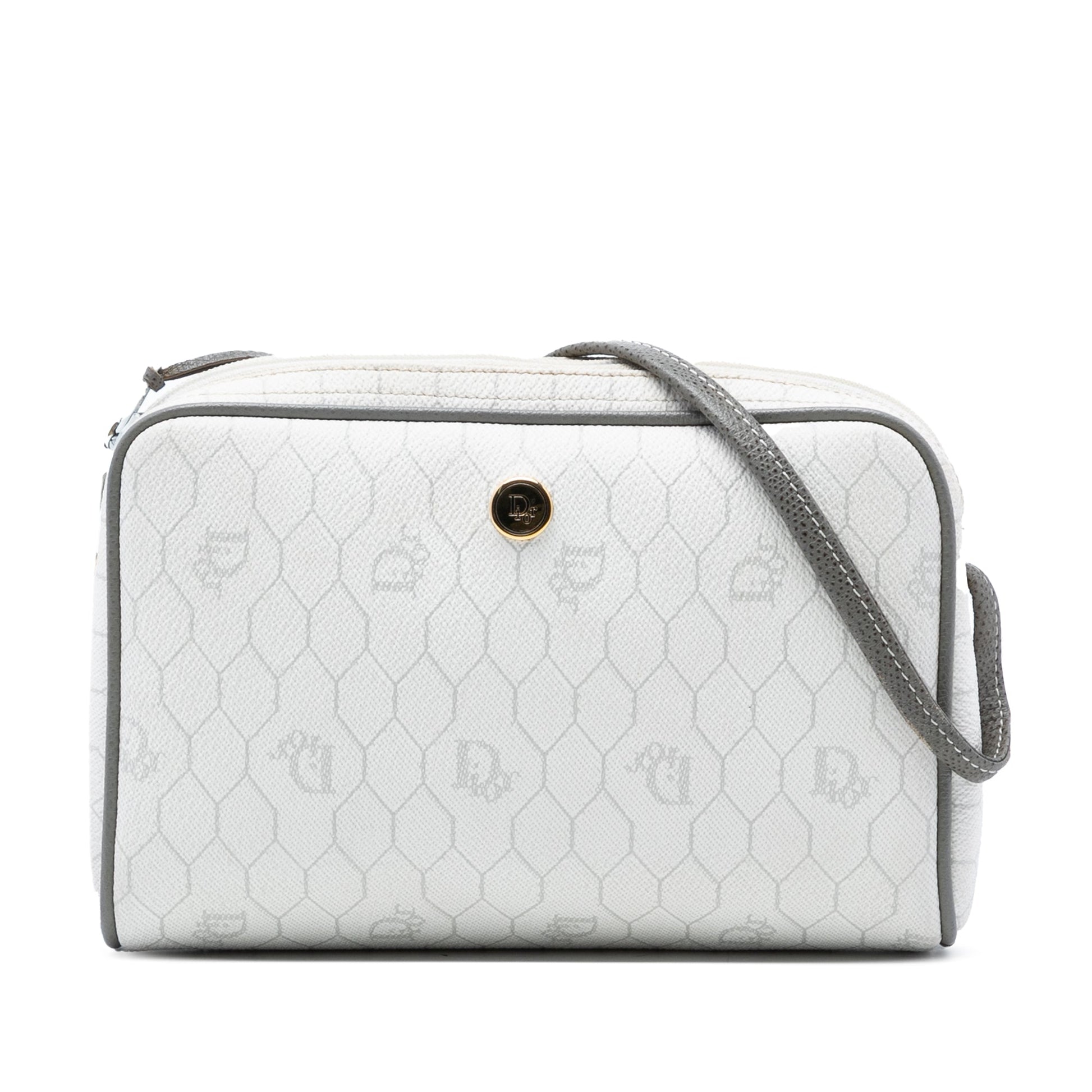 Dior Honeycomb Coated Canvas Crossbody
