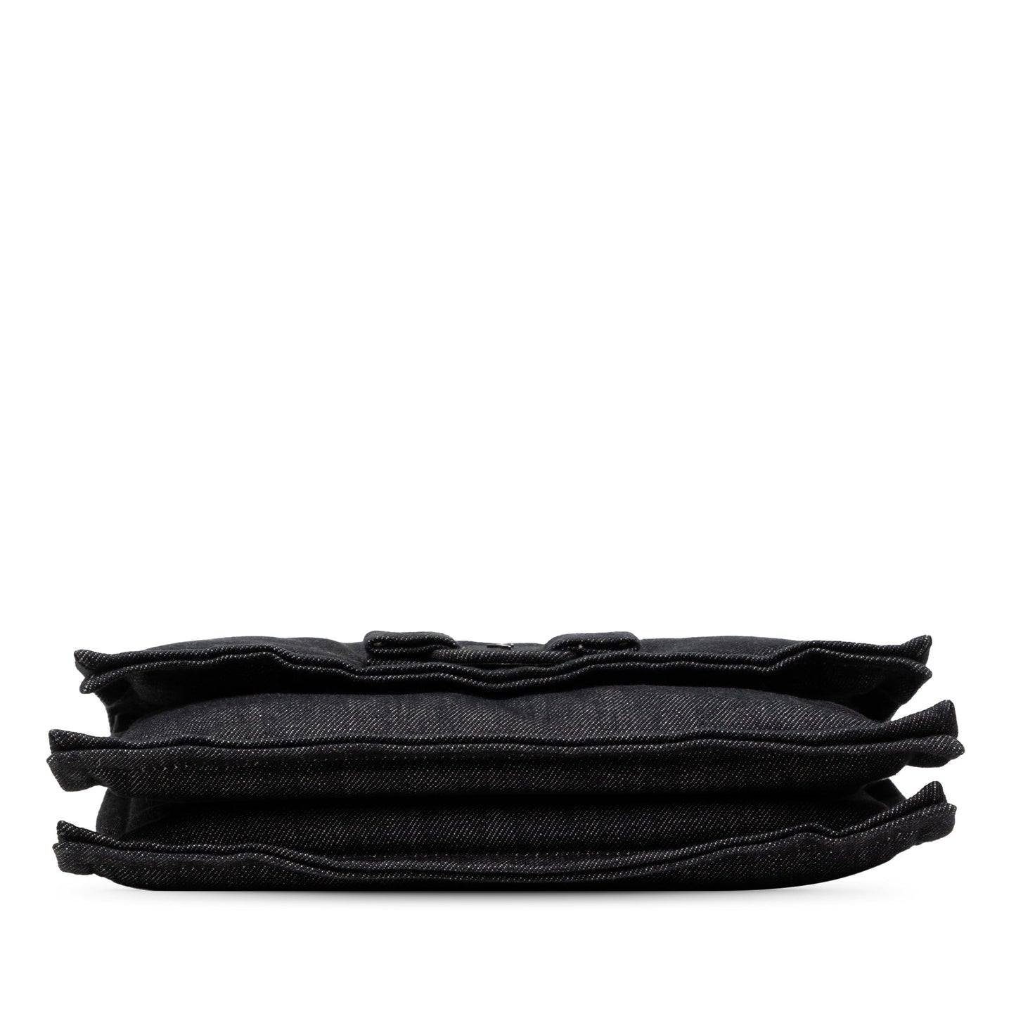 Ferragamo Small Denim Viva Bow Shoulder Bag