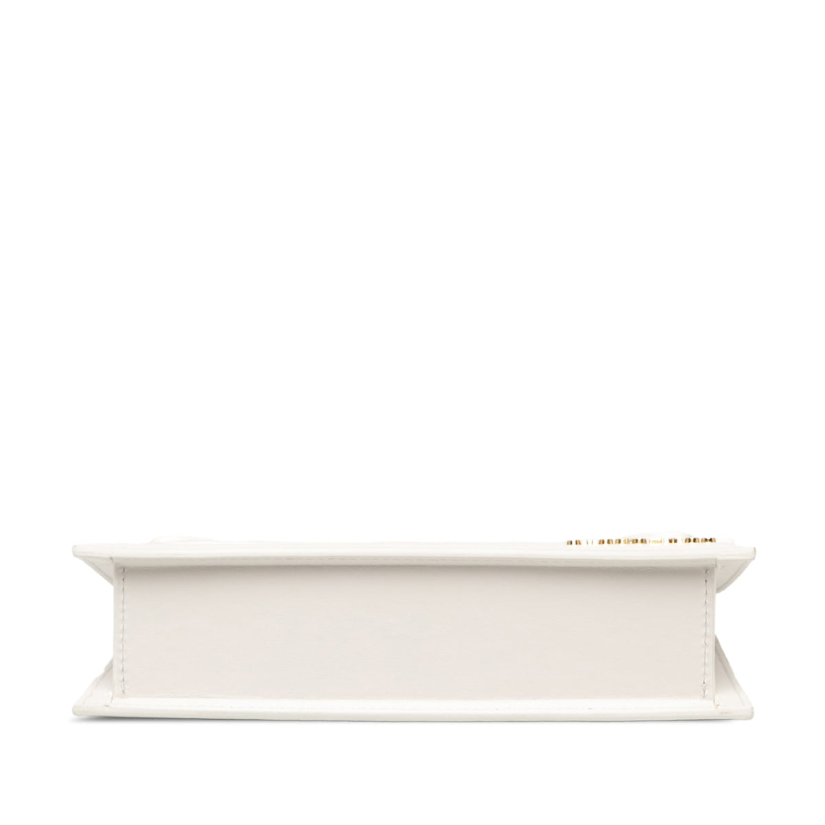 Jacquemus Smooth Calfskin Le Chiquito Long — White