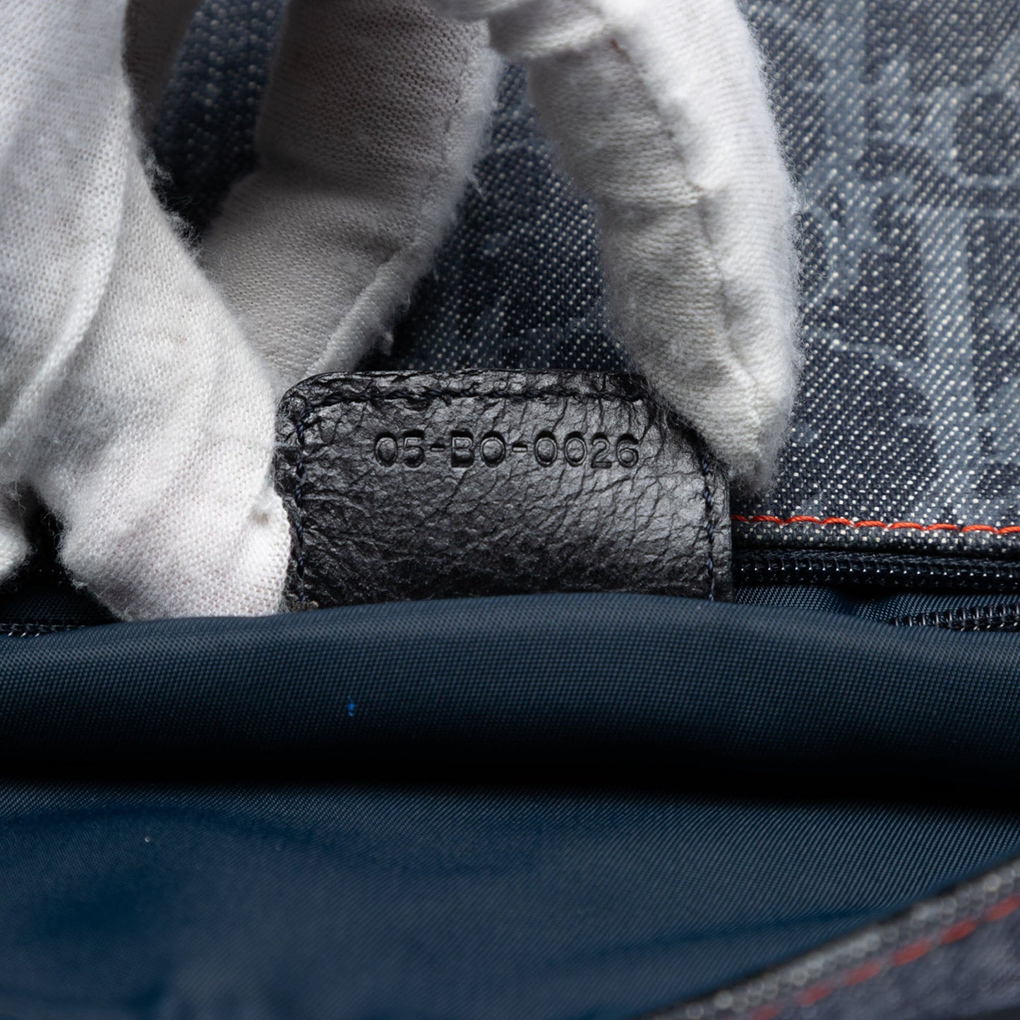 Diorissimo Denim Flight Messenger Bag