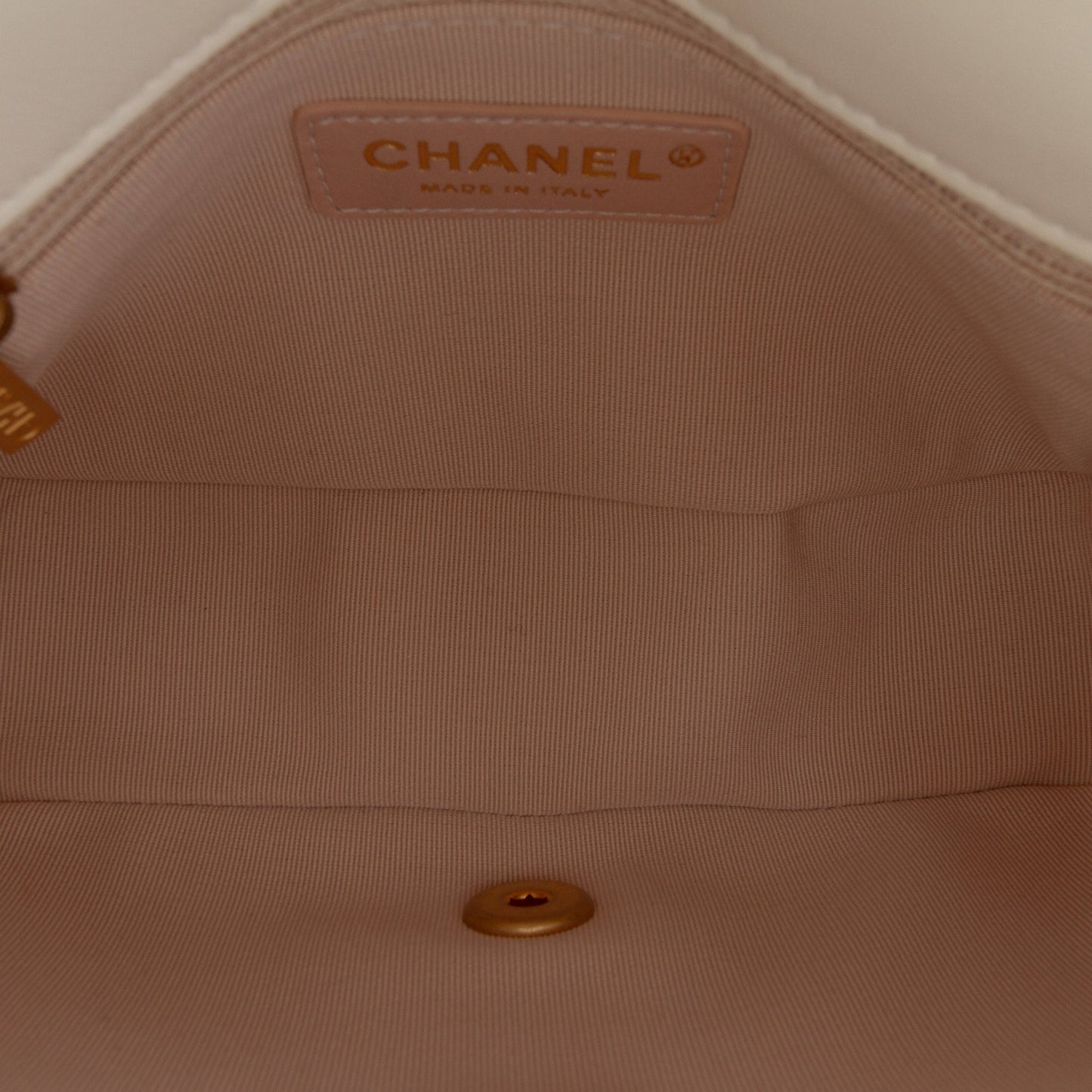 Small Quilted Lambskin On And On Chain Flap
