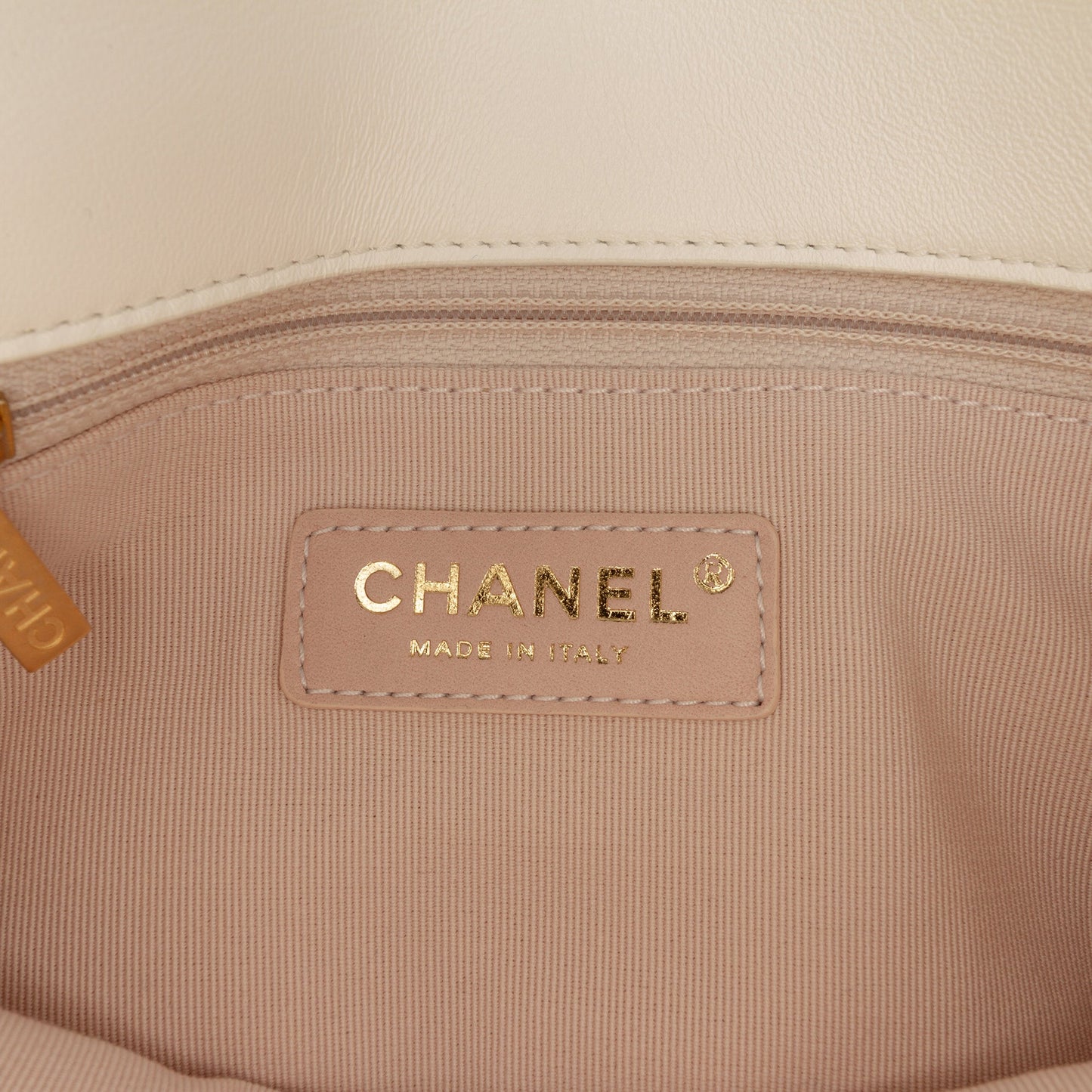 Small Quilted Lambskin On And On Chain Flap
