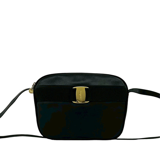 Ferragamo Leather Vara Crossbody