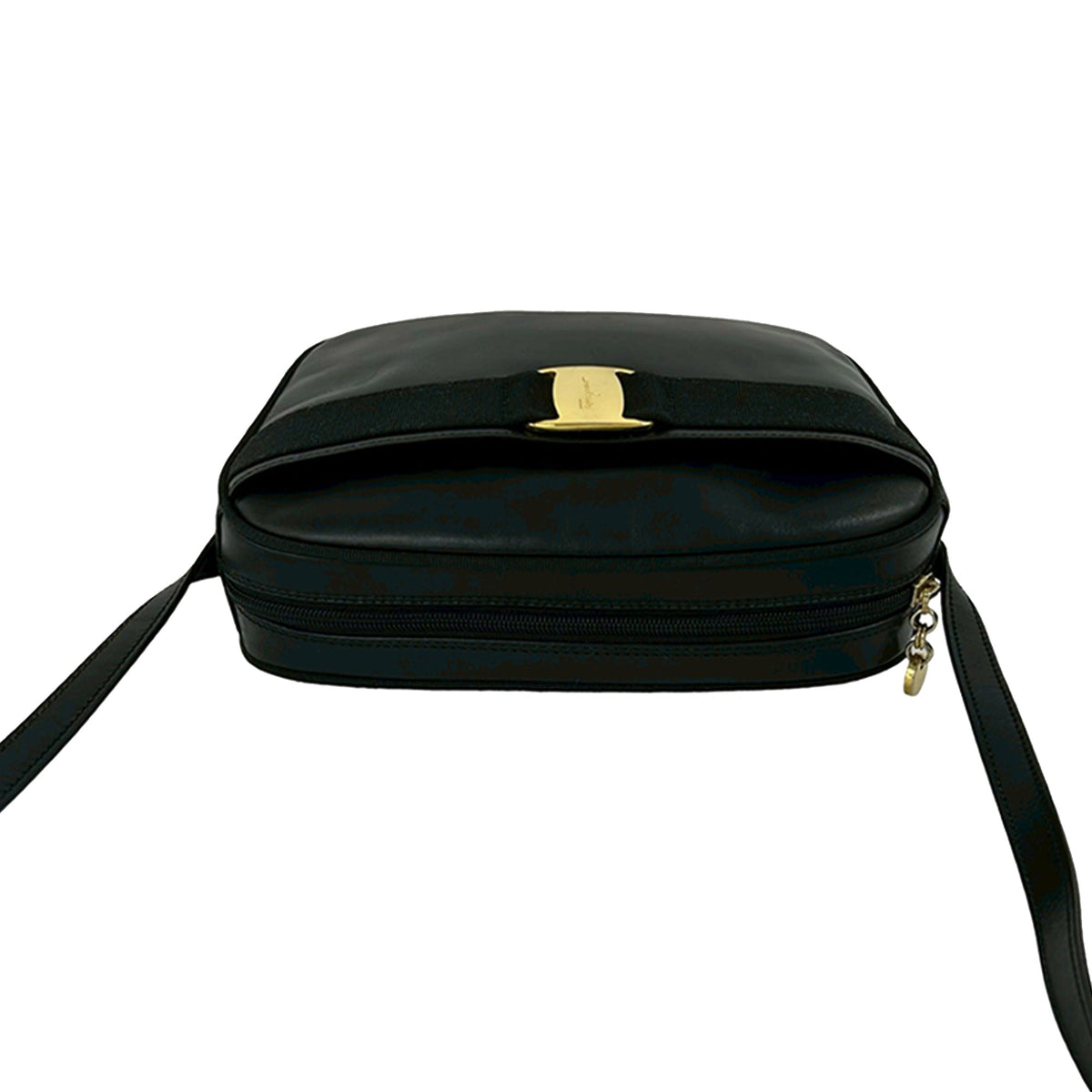 Ferragamo Leather Vara Crossbody