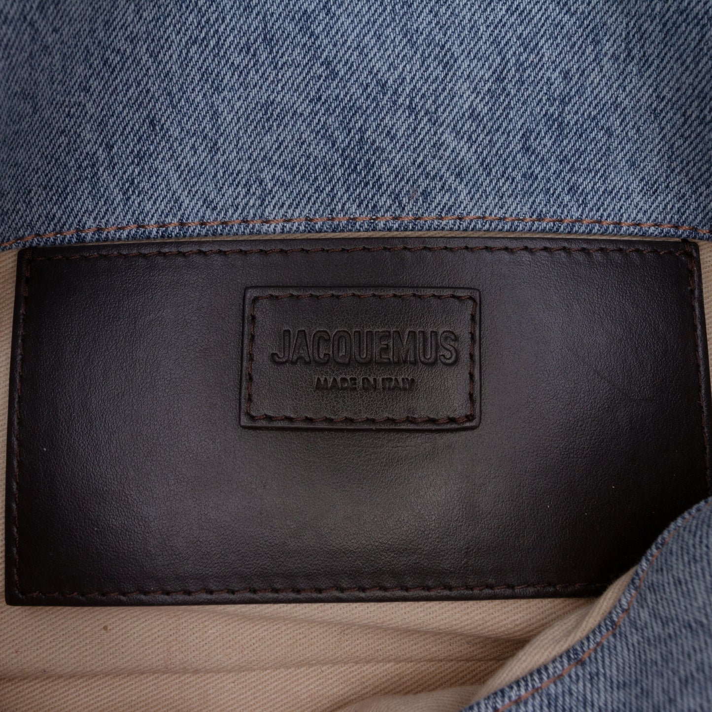 Jacquemus Denim Le Bambimou Satchel