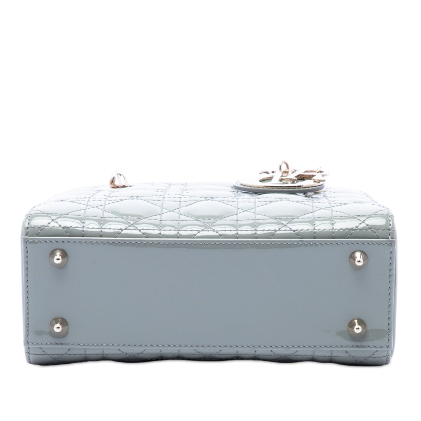 Dior Small Patent Cannage Lady Dior
