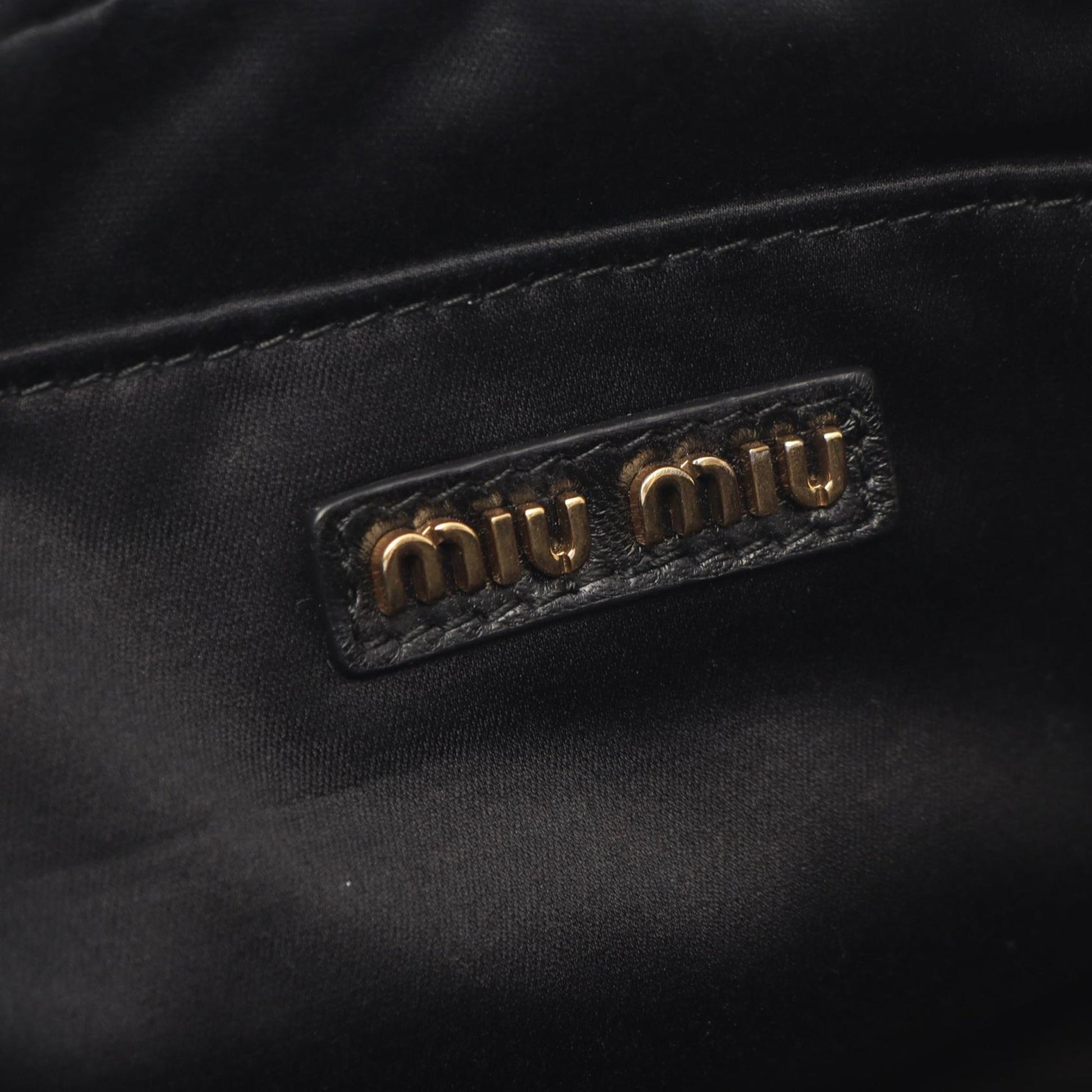 Miu Miu Small Matelasse Nappa Arcadie Satchel