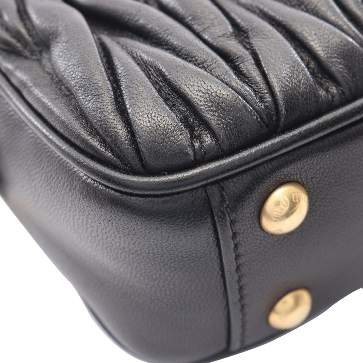 Miu Miu Small Matelasse Nappa Arcadie Satchel