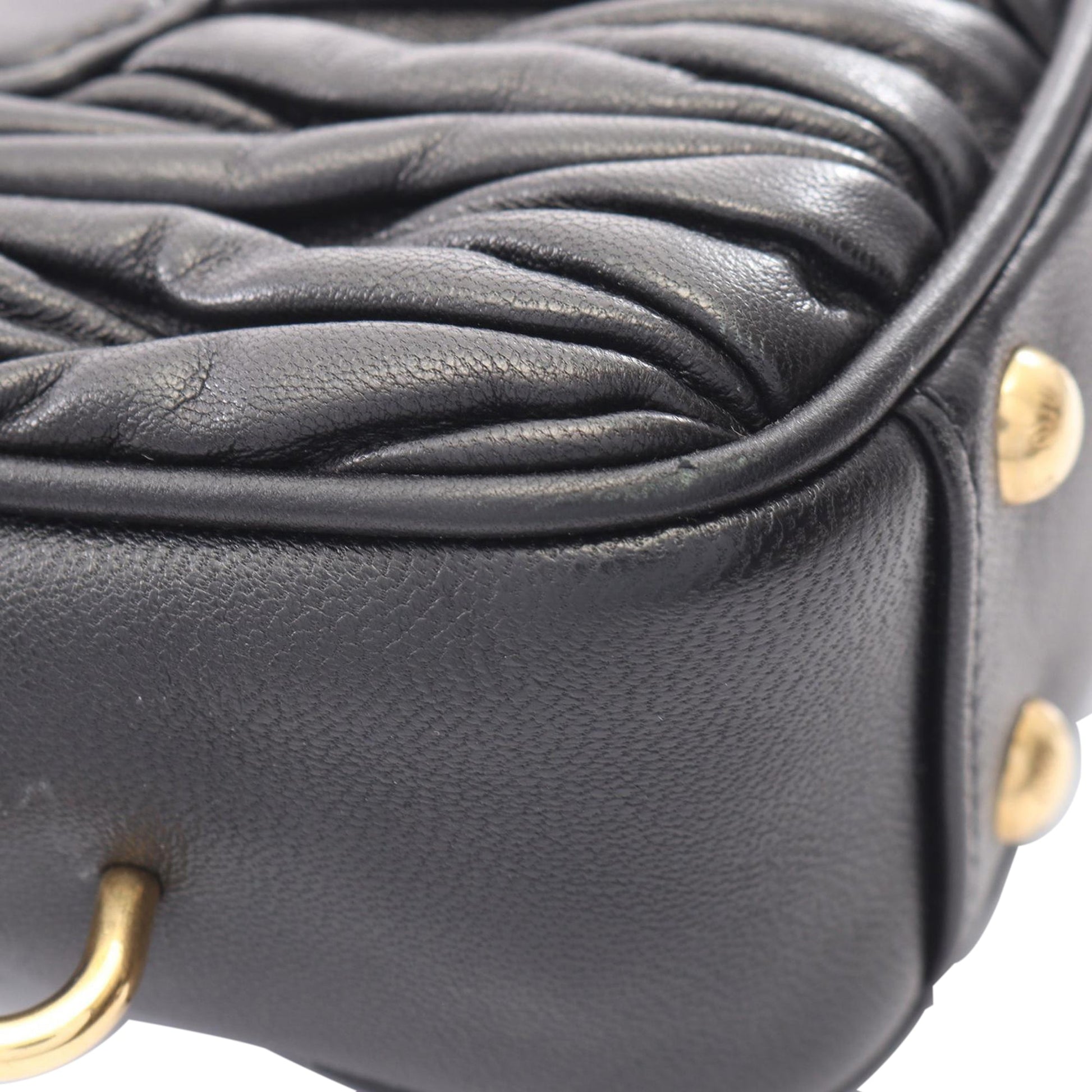 Miu Miu Small Matelasse Nappa Arcadie Satchel