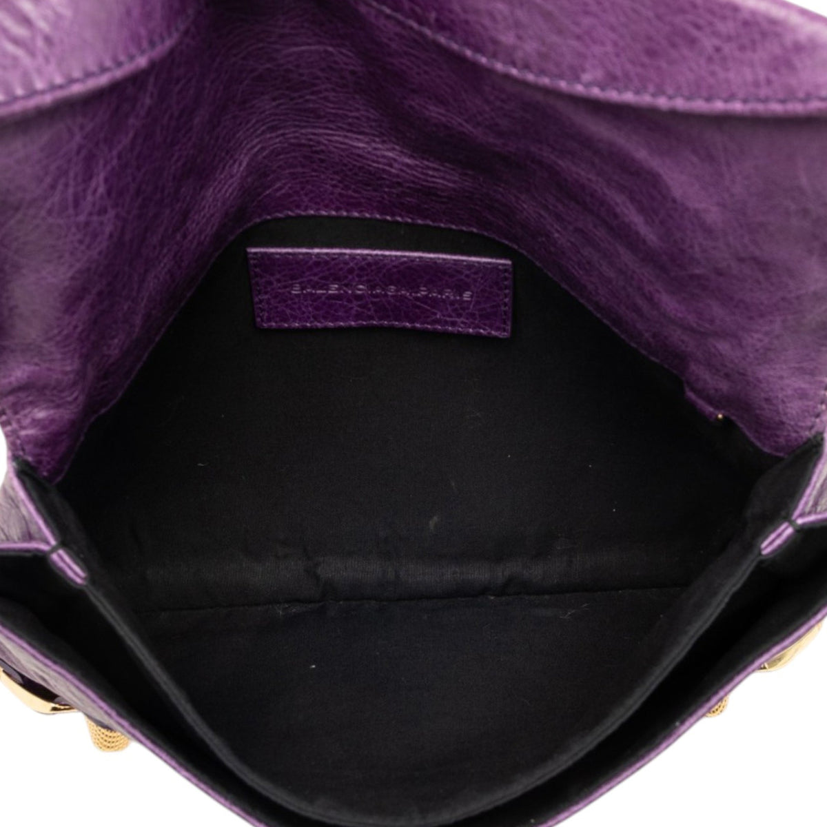 Balenciaga Lambskin Motocross Giant 21 Envelope Clutch