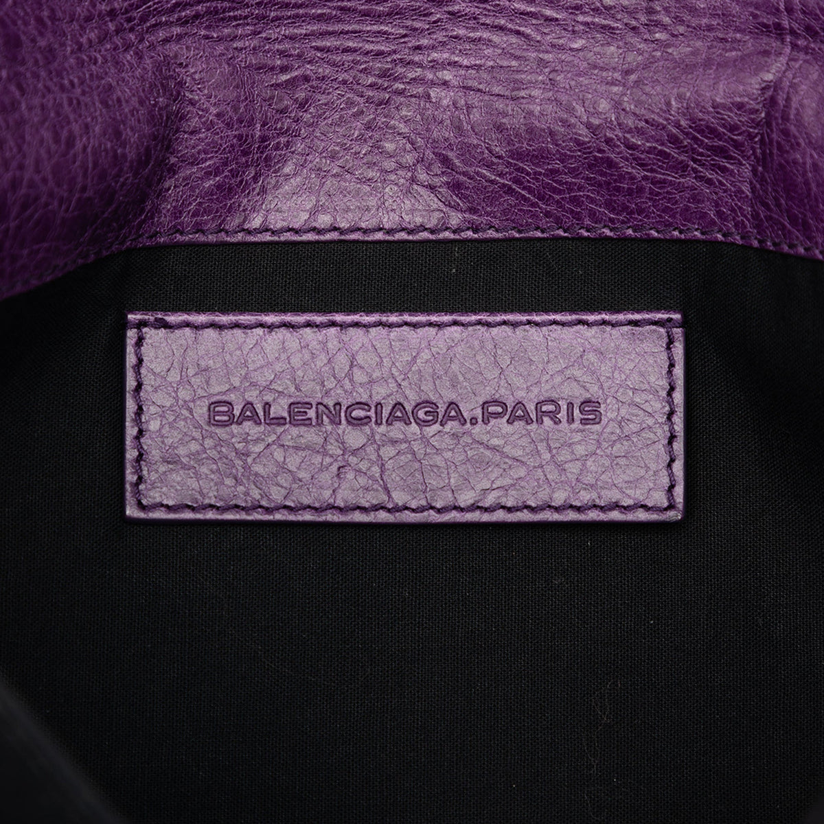 Balenciaga Lambskin Motocross Giant 21 Envelope Clutch