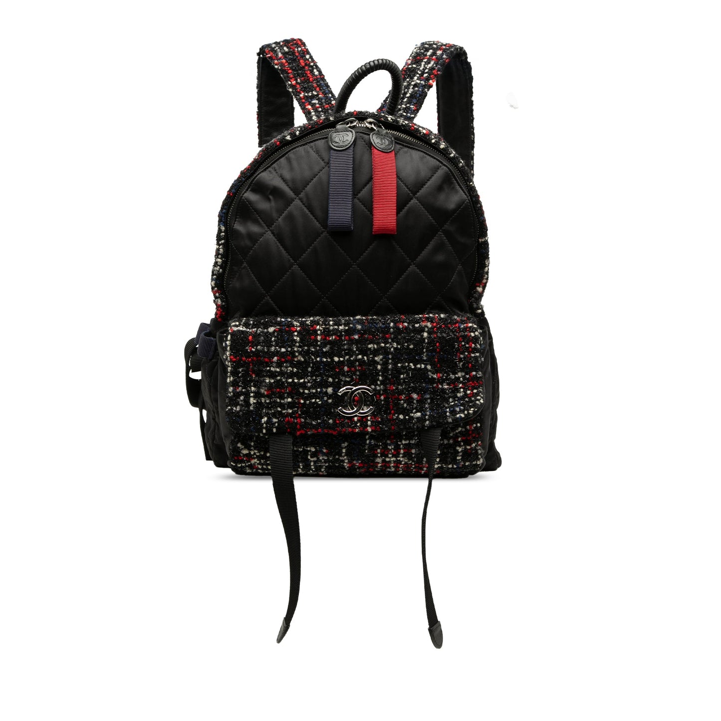 Chanel Quilted Nylon and Tweed Astronaut Essentials Backpack