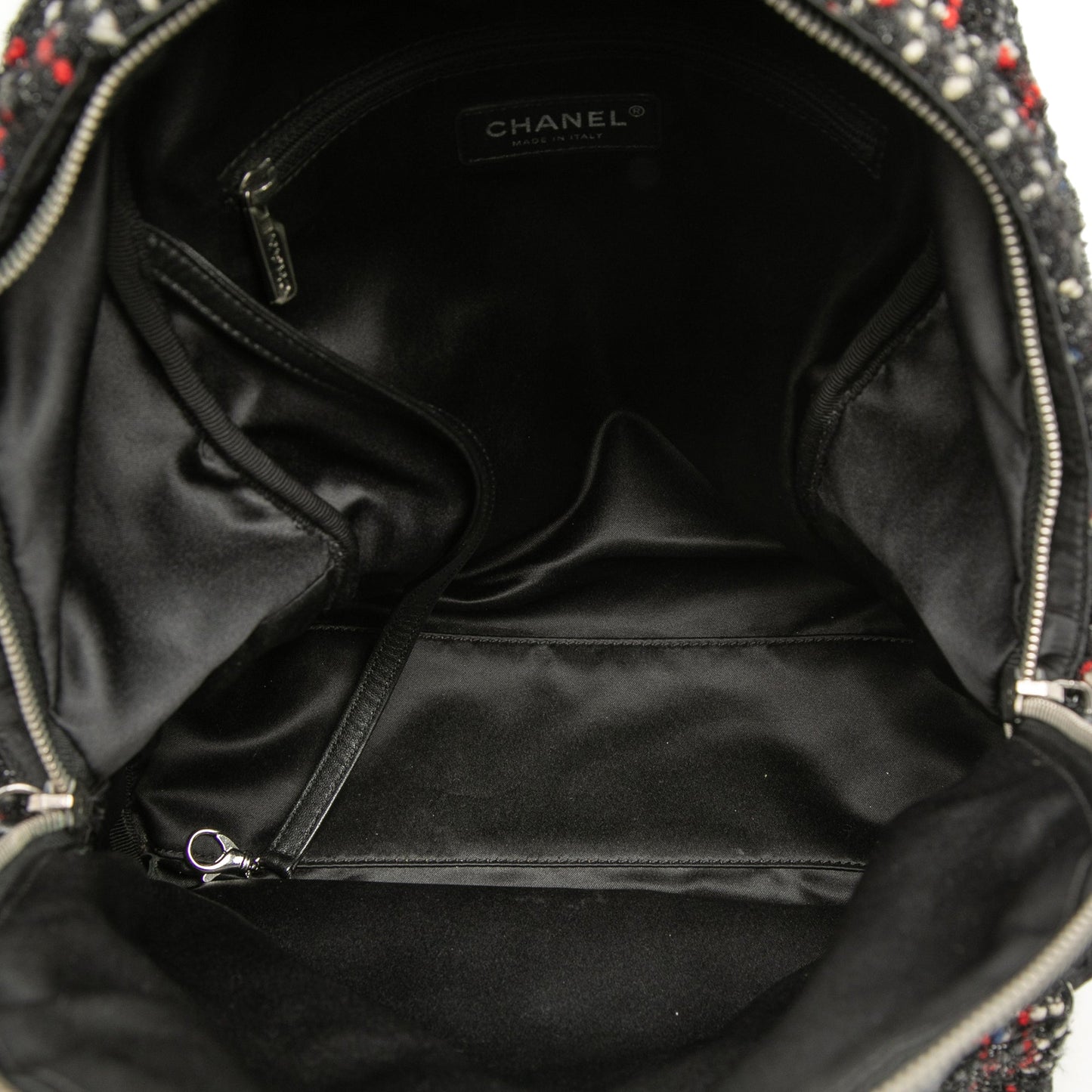 Chanel Quilted Nylon and Tweed Astronaut Essentials Backpack