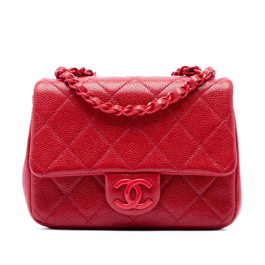 Chanel Mini Square Caviar Incognito Flap
