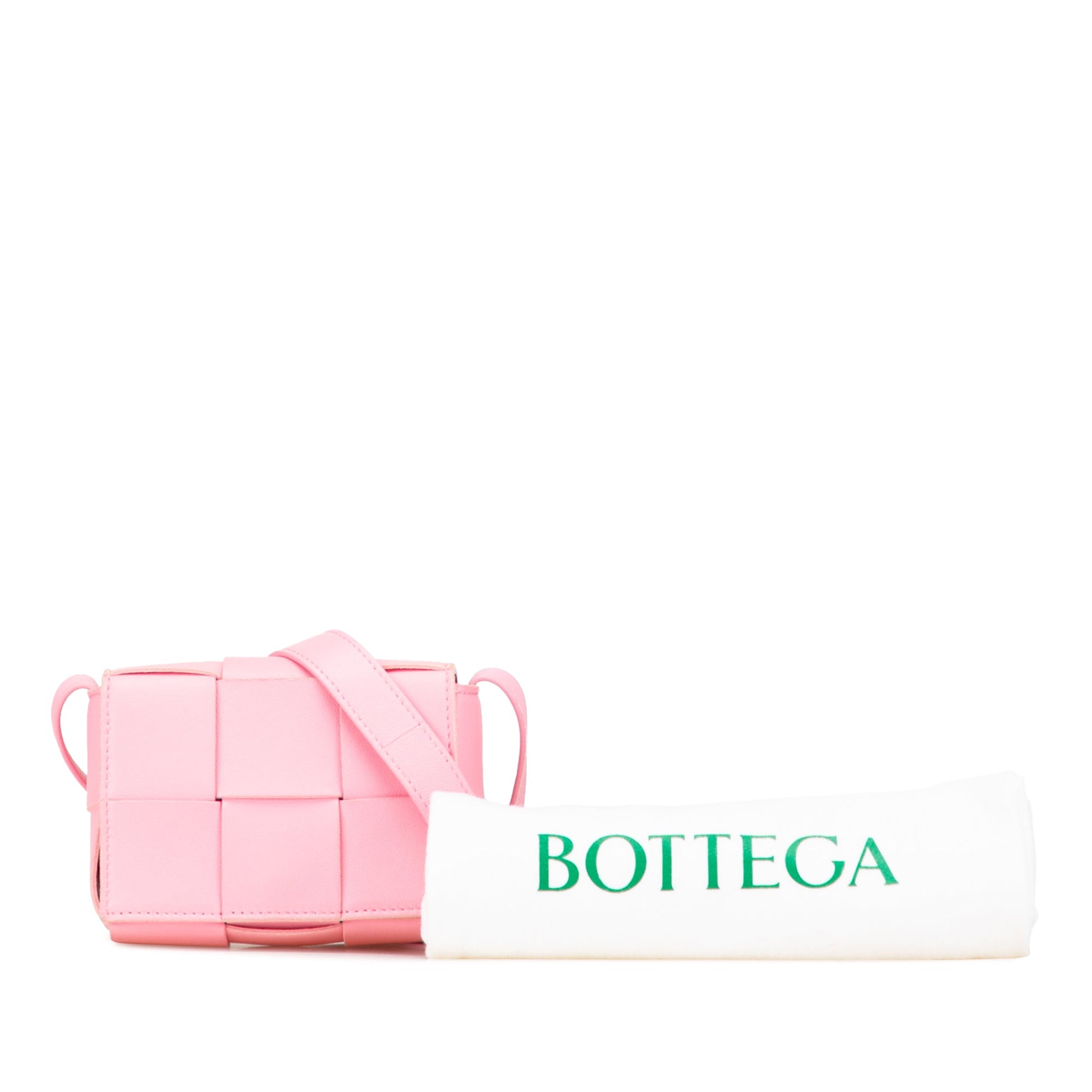 Bottega Veneta Candy Nappa Intrecciato Cassette Crossbody