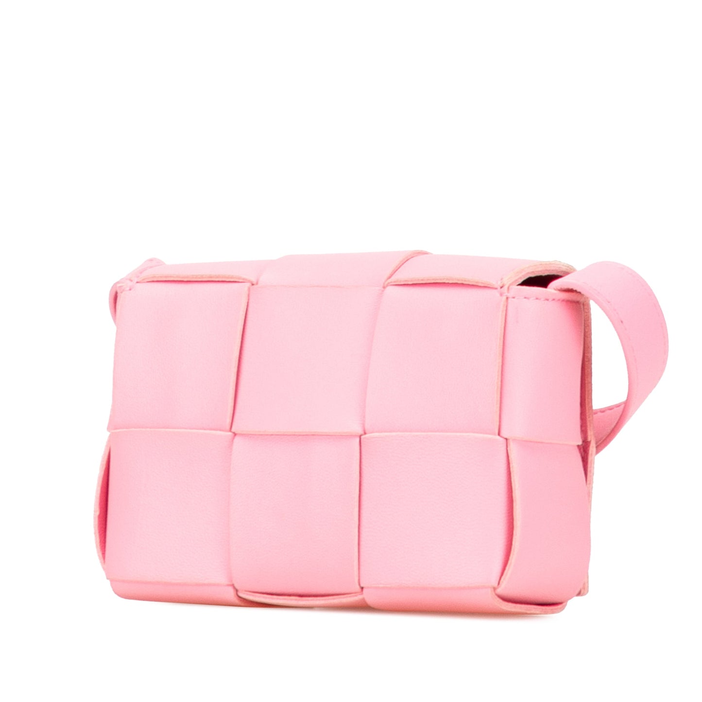 Bottega Veneta Candy Nappa Intrecciato Cassette Crossbody