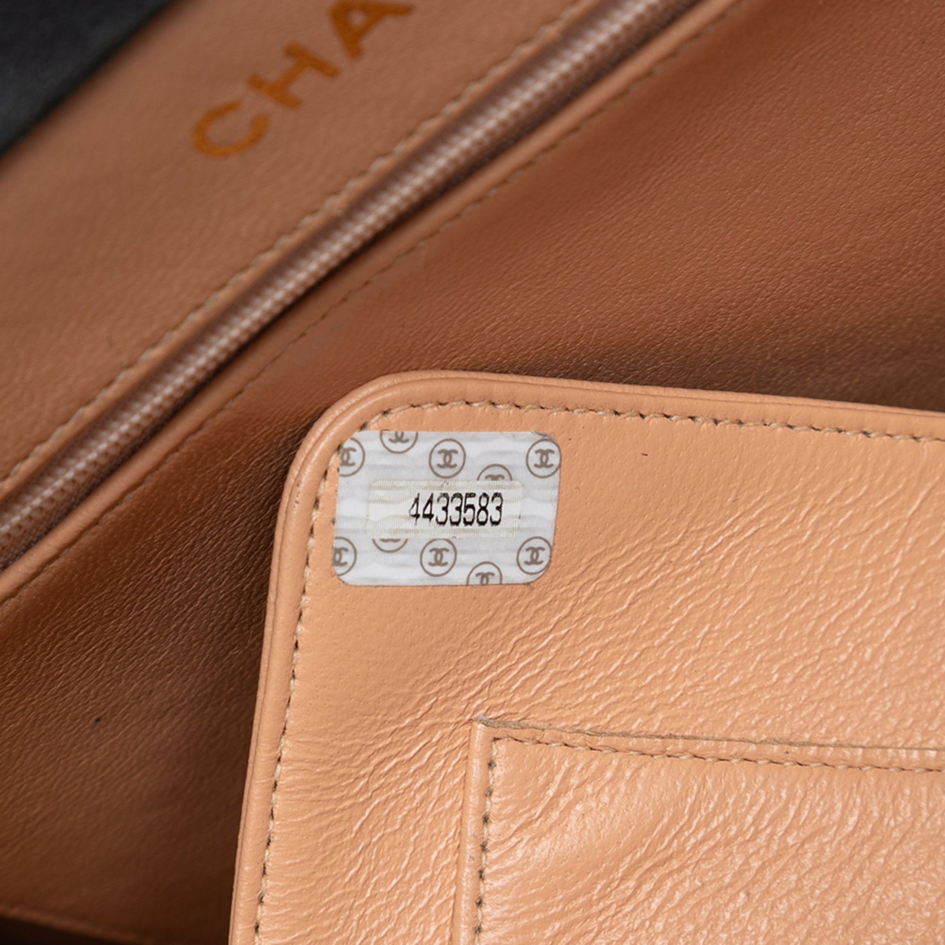 Chanel Quilted Suede Handbag