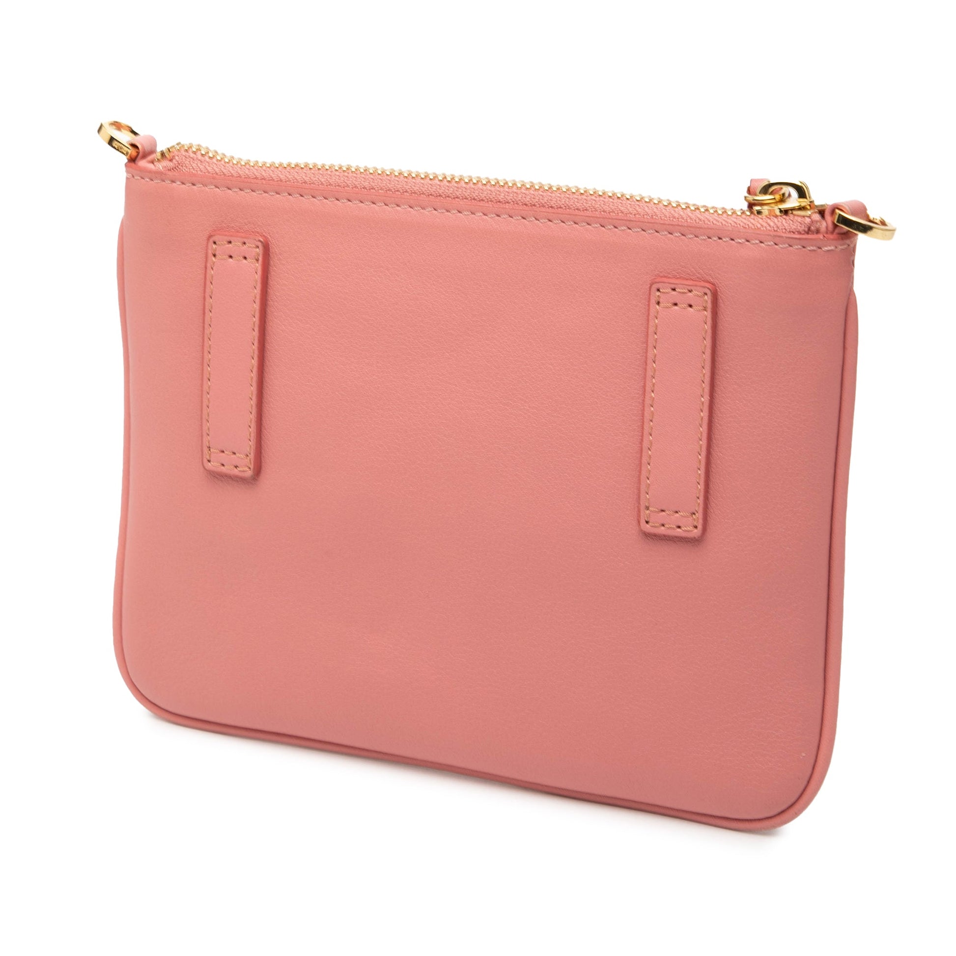 MCM Leather Cassette Tape Crossbody