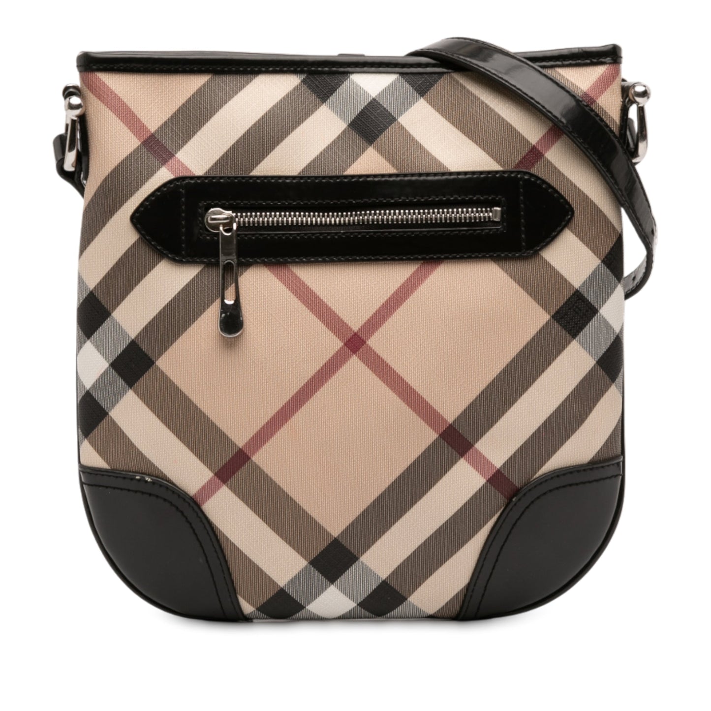 Burberry Supernova Check Coated Canvas Dryden Crossbody