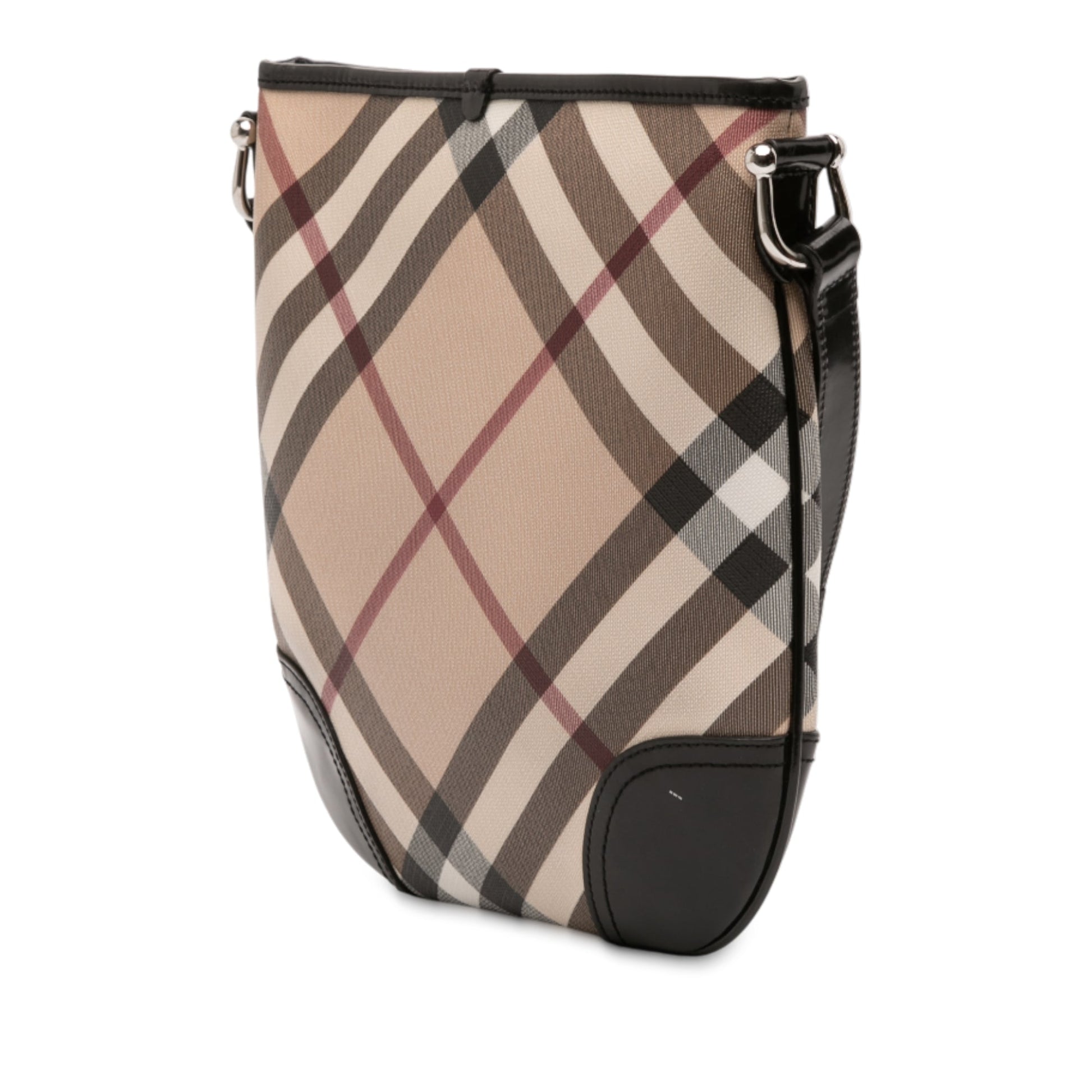 Burberry Supernova Check Coated Canvas Dryden Crossbody