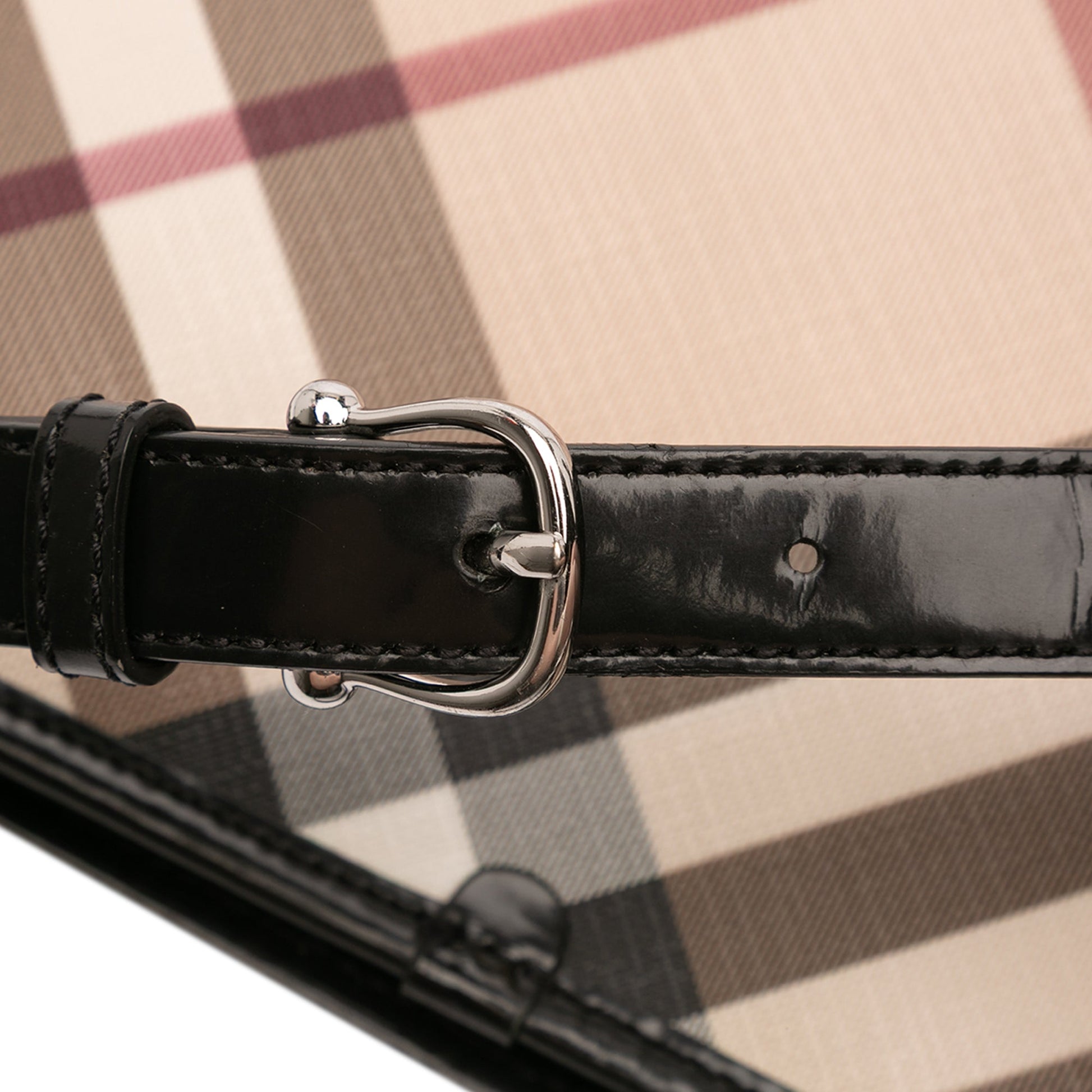 Burberry Supernova Check Coated Canvas Dryden Crossbody