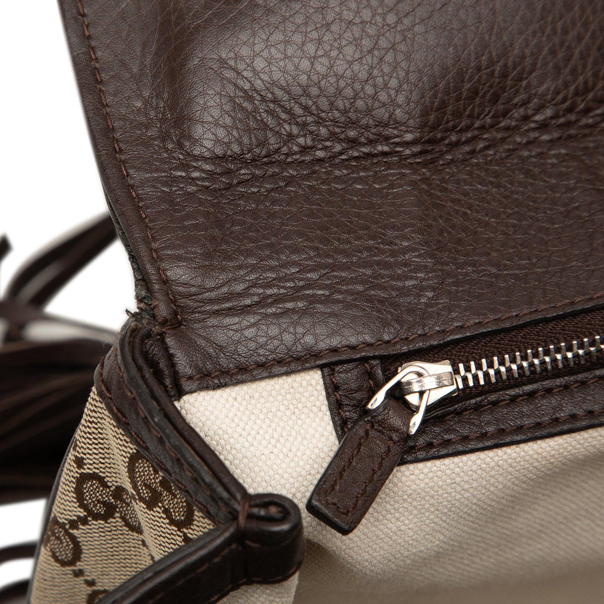Large GG Canvas New Bamboo Top Handle Bag