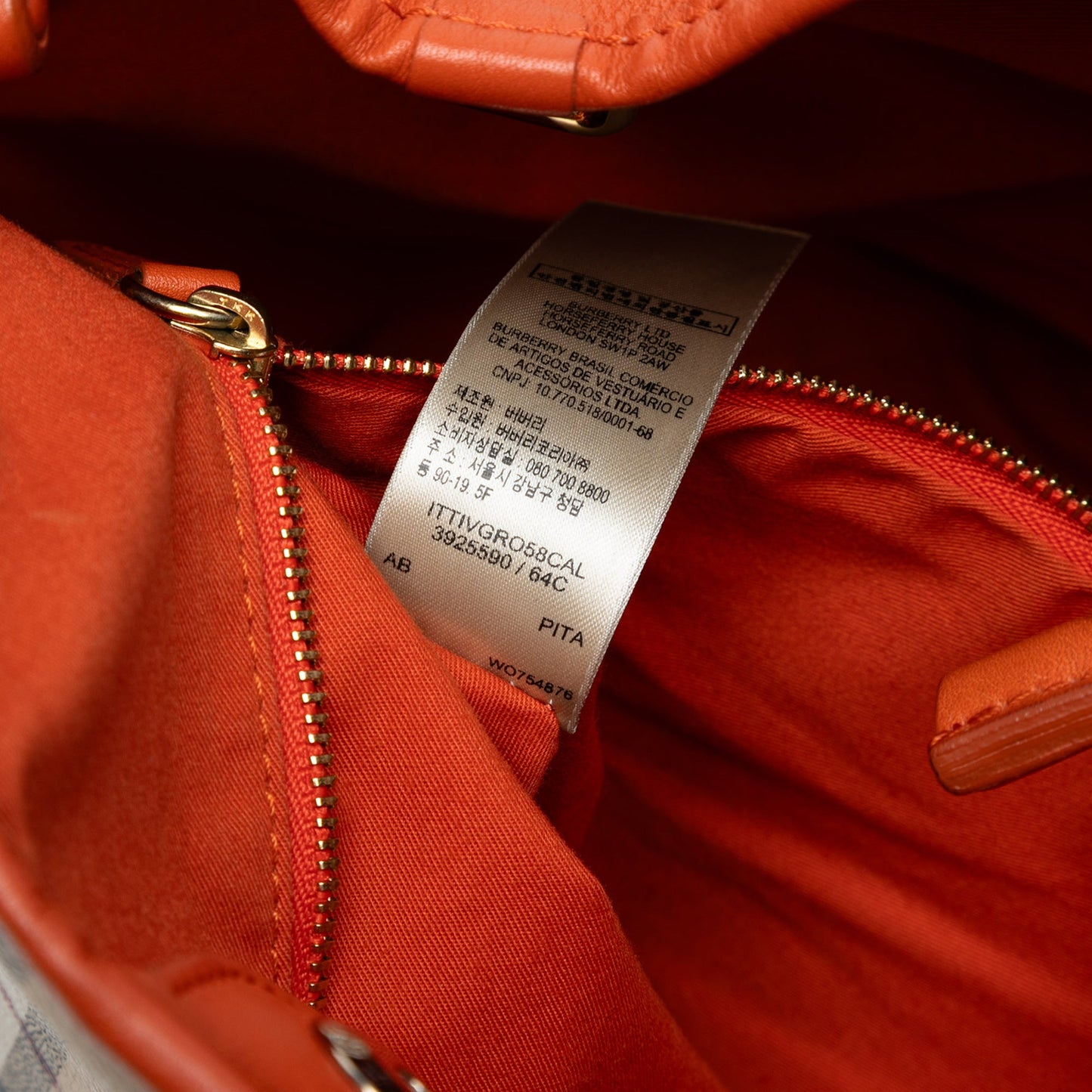 Burberry Small Leather Trimmed Haymarket Check Coated Canvas Canterbury Tote