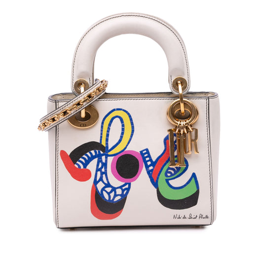 Dior DiorAmour Niki De Saint Phalle Mini Calfskin Love Lady Dior