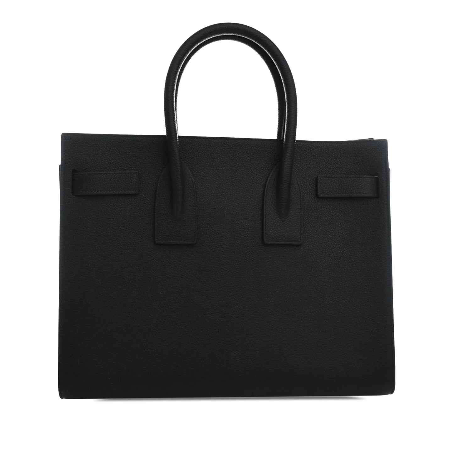 Saint Laurent Small Grained Calfskin Sac de Jour Satchel