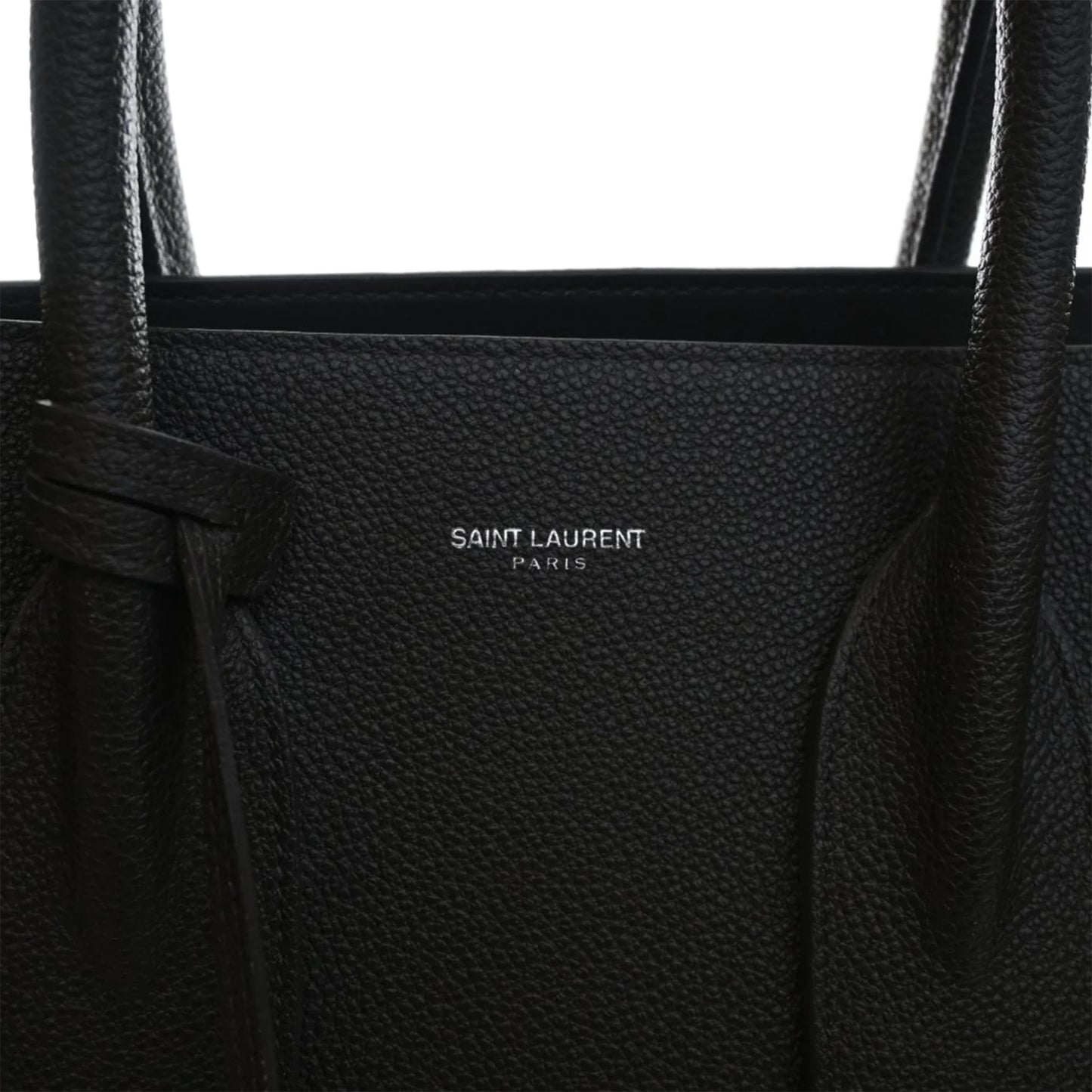Saint Laurent Small Grained Calfskin Sac de Jour Satchel