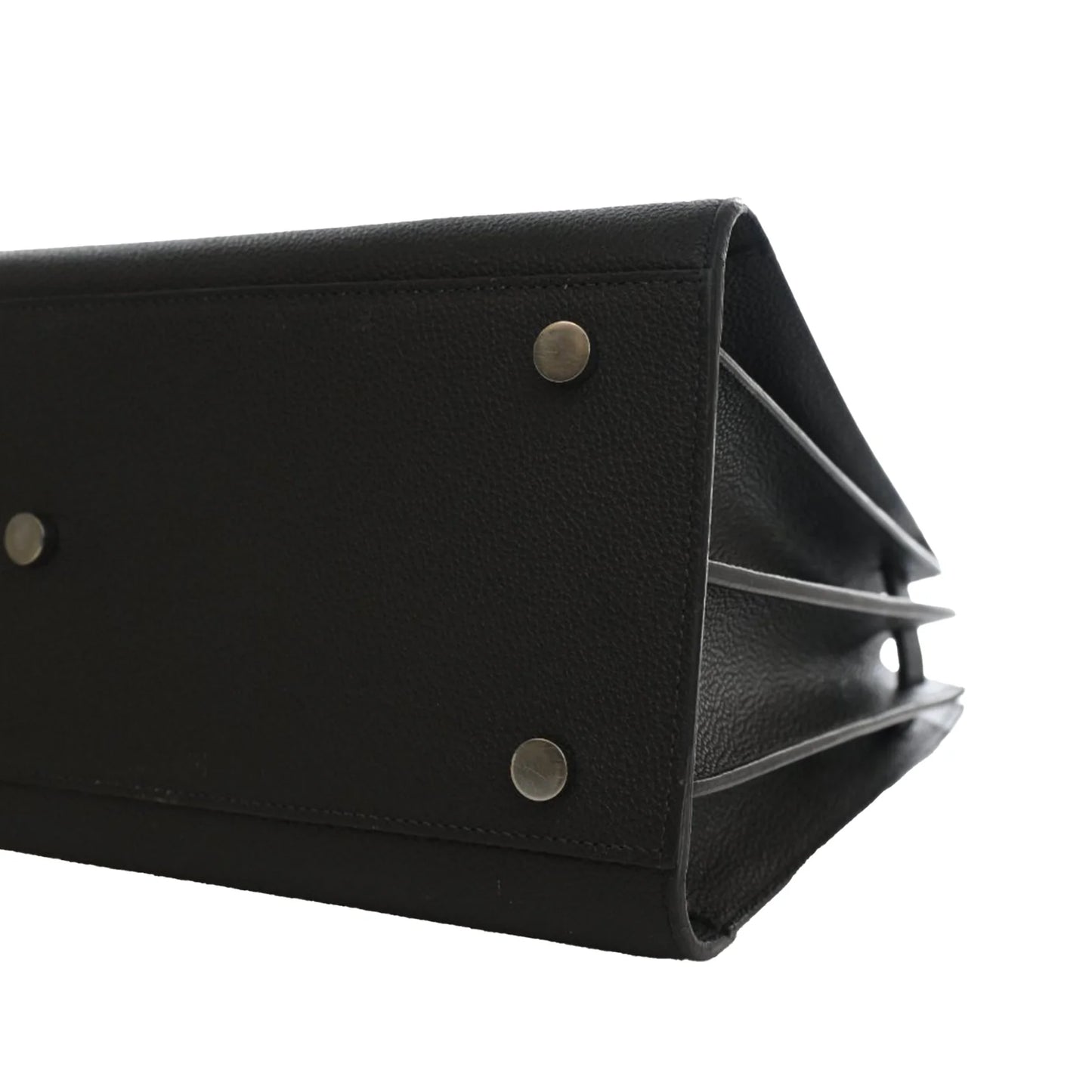 Saint Laurent Small Grained Calfskin Sac de Jour Satchel