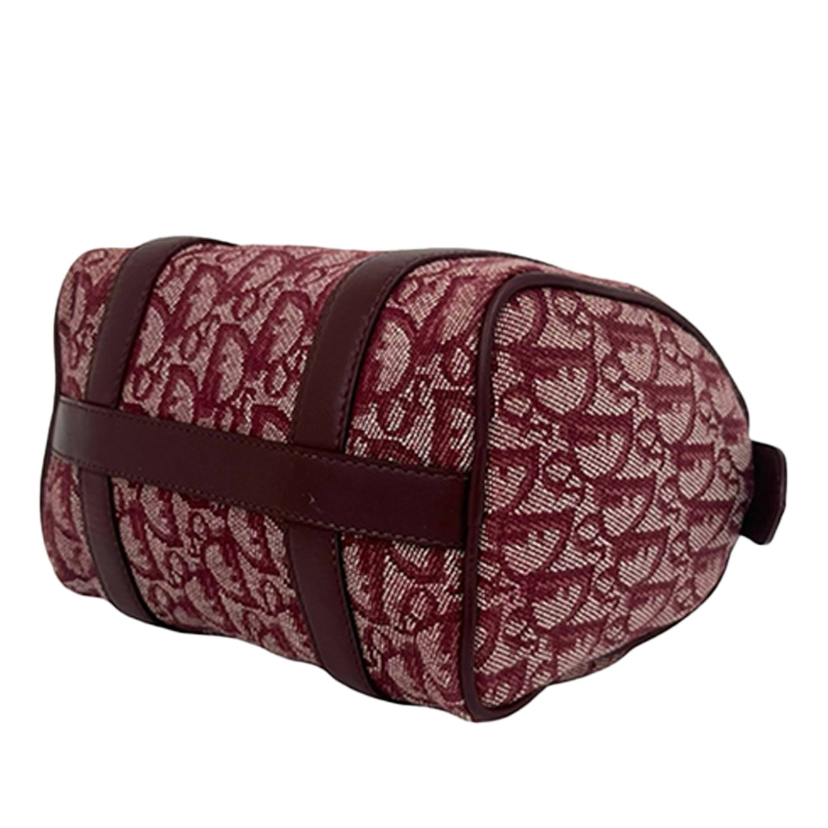 Dior Mini Diorissimo Trotter Canvas Boston Bag