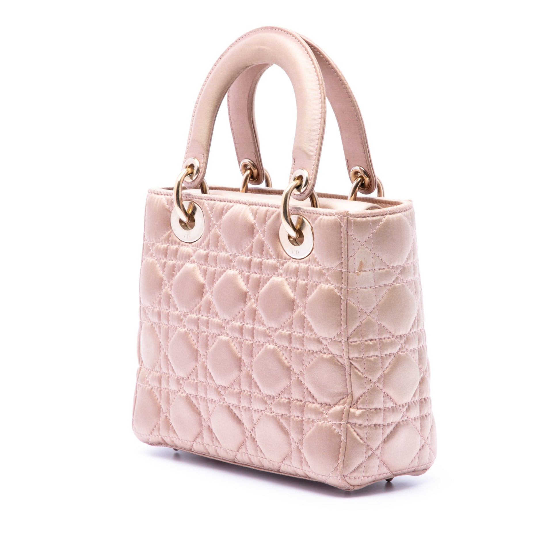 Dior Small Satin Cannage Swarovski Lady Dior