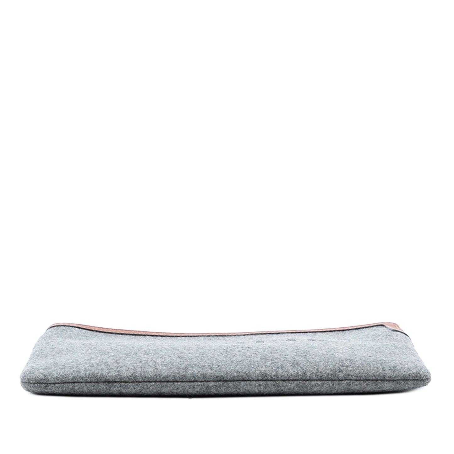 Felt Logo Flat Pouch