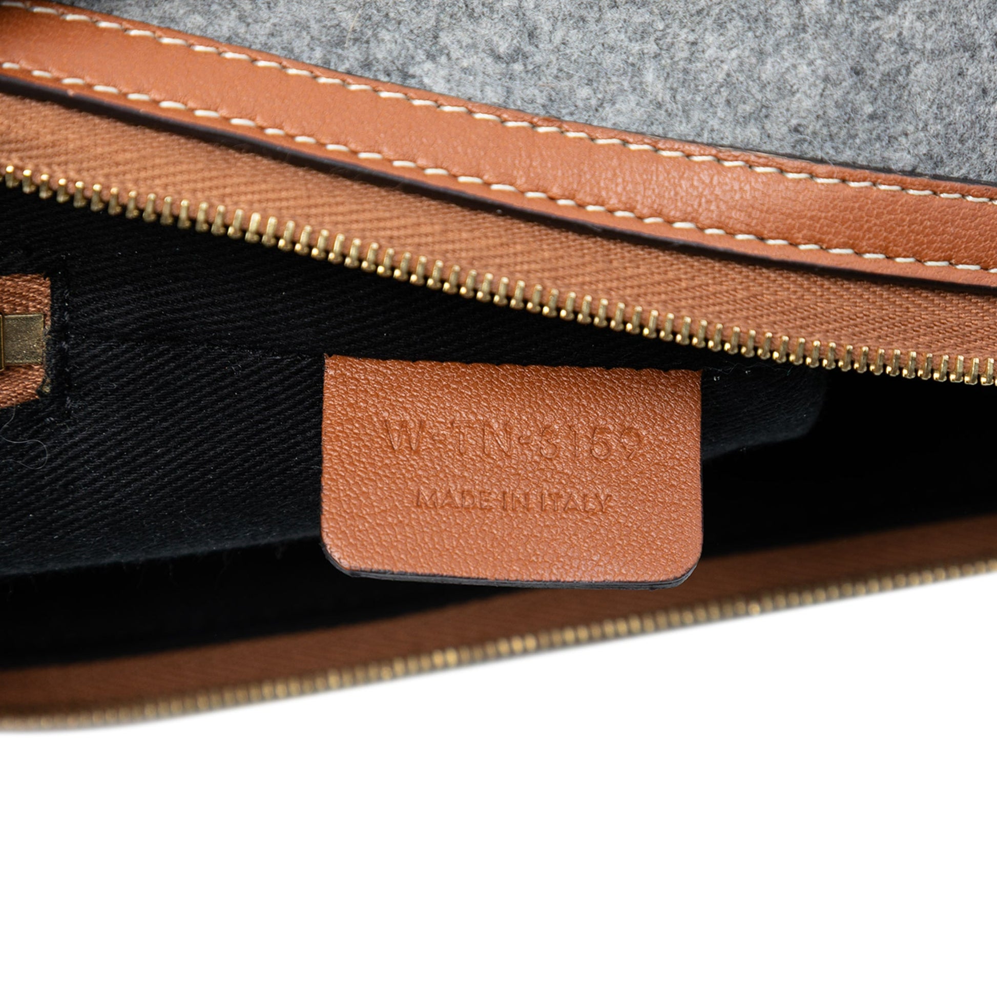 Felt Logo Flat Pouch