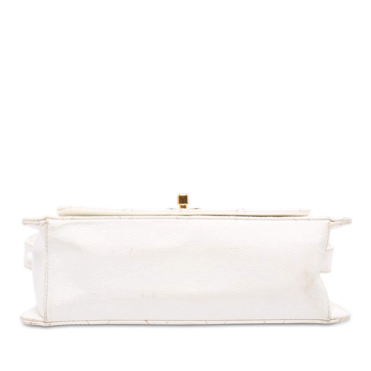 Chanel CC Quilted Caviar Shoulder Bag