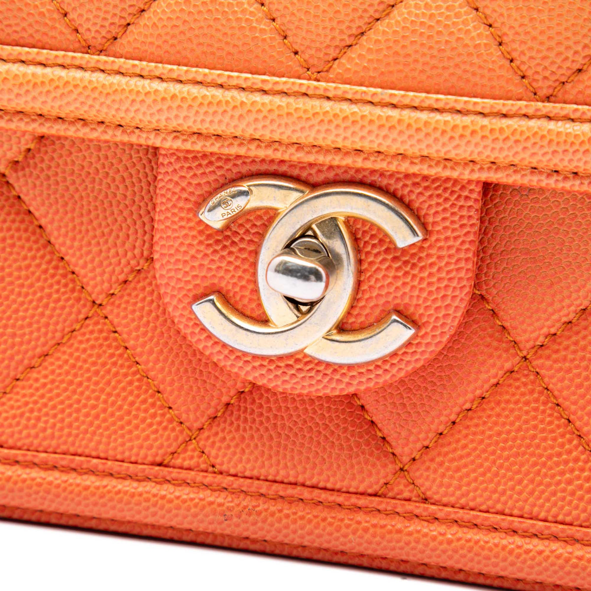 Chanel Small Quilted Caviar Sunset On The Sea Flap